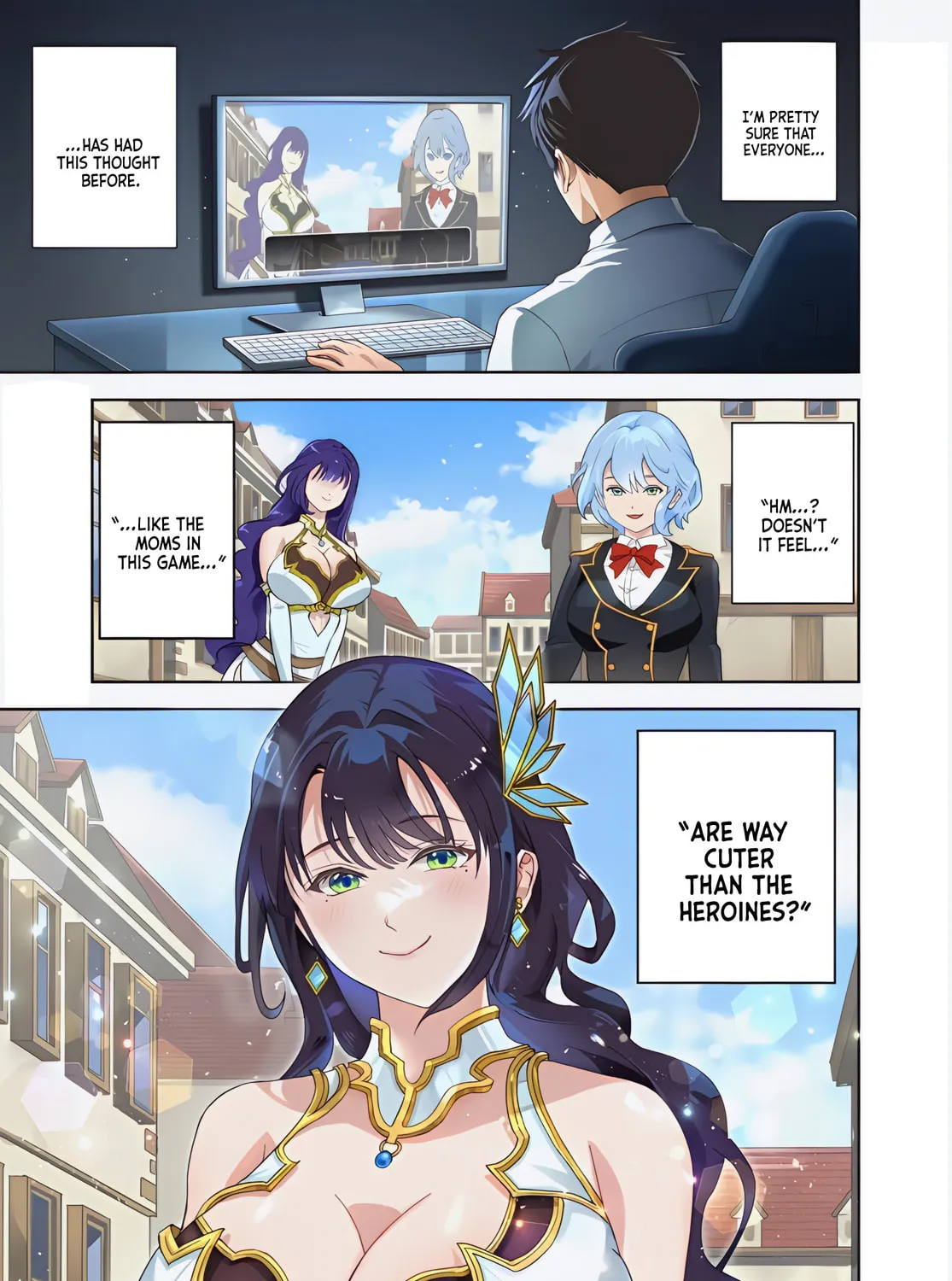 Sono Akuyaku Kizoku, Mama Heroine ga Suki Sugiru ~Shinshi na Doryoku de Saikyou to Nari Fuguu na Oshi Chara Tasukemakuru~ Chapter 1 page 1 - 