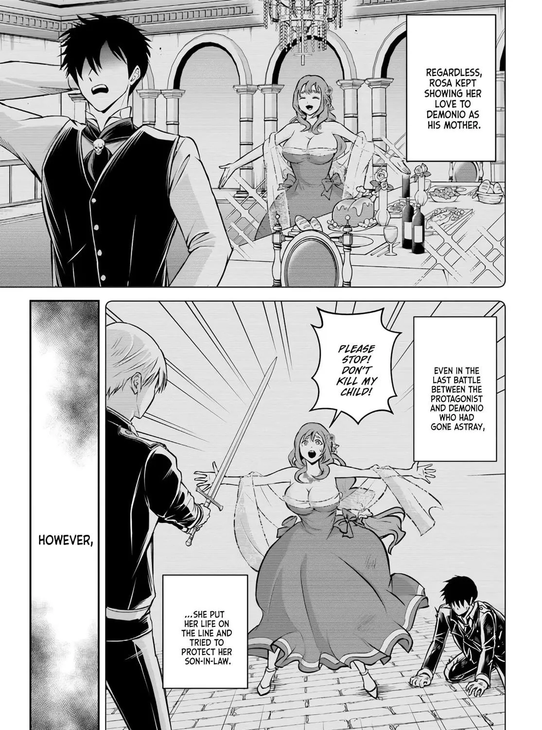Sono Akuyaku Kizoku, Mama Heroine ga Suki Sugiru ~Shinshi na Doryoku de Saikyou to Nari Fuguu na Oshi Chara Tasukemakuru~ Chapter 1 page 49 - 