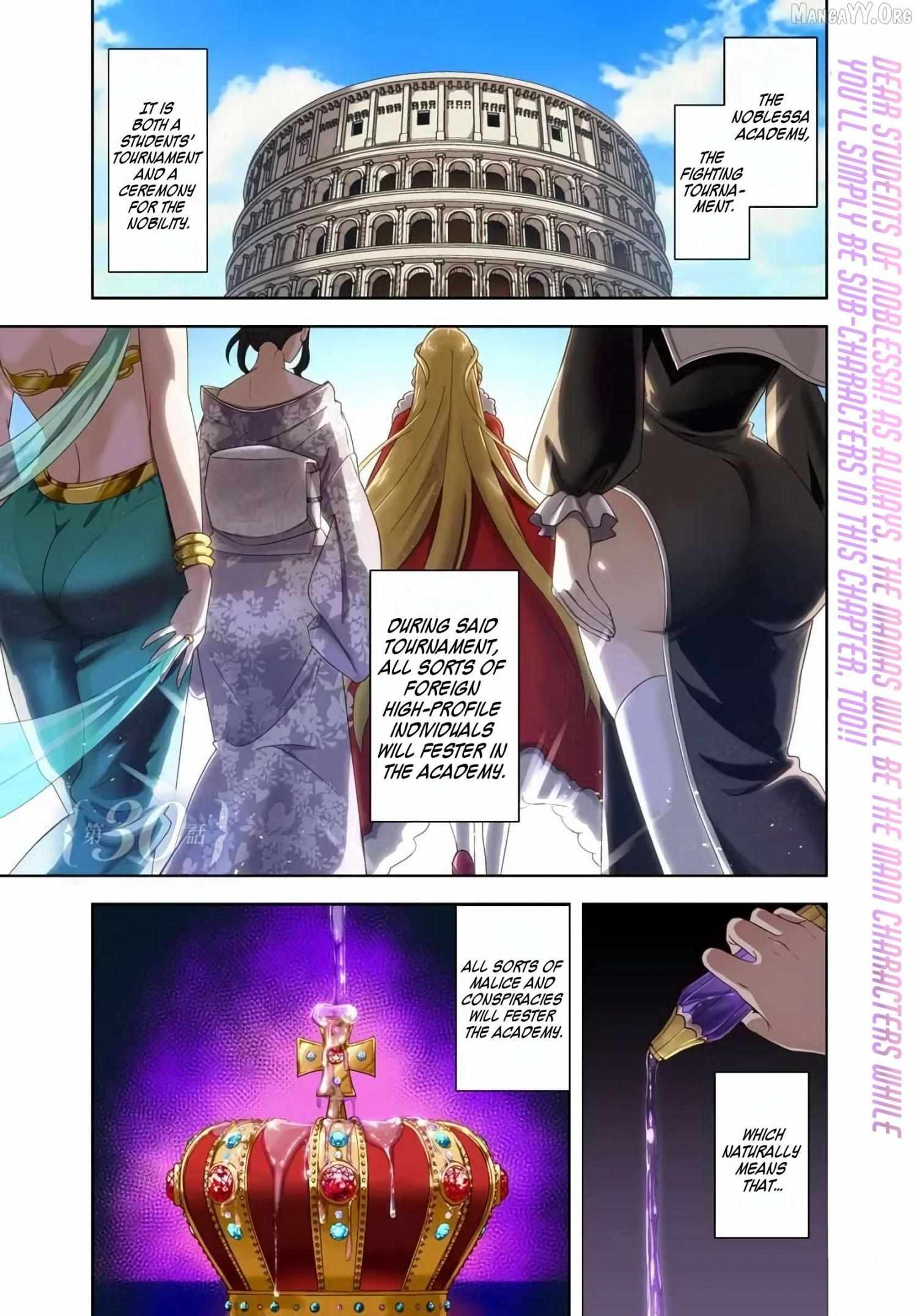Sono Akuyaku Kizoku, Mama Heroine ga Suki Sugiru ~Shinshi na Doryoku de Saikyou to Nari Fuguu na Oshi Chara Tasukemakuru~ Chapter 30 page 2 - 