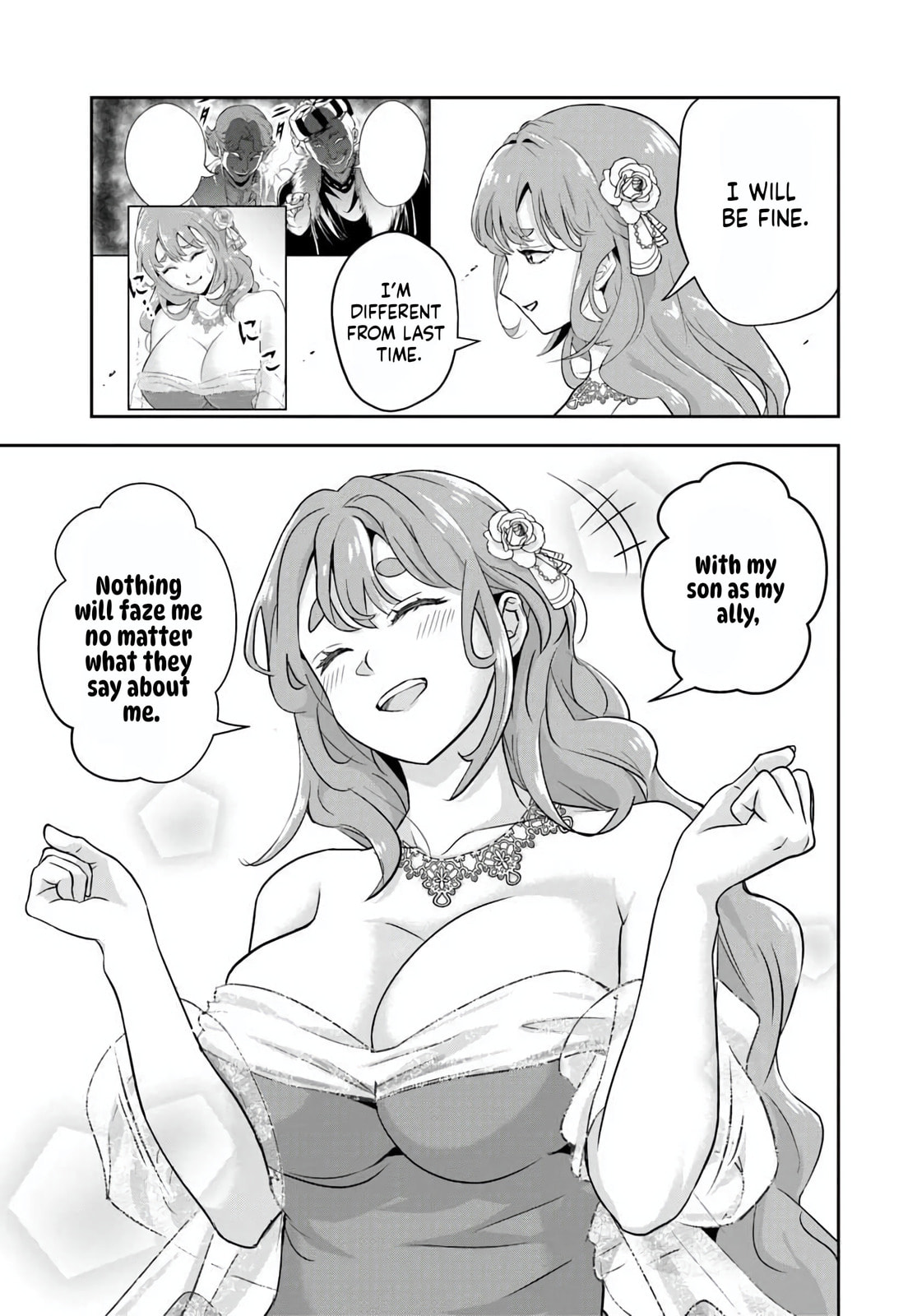 Sono Akuyaku Kizoku, Mama Heroine ga Suki Sugiru ~Shinshi na Doryoku de Saikyou to Nari Fuguu na Oshi Chara Tasukemakuru~ Chapter 31 page 13 - 