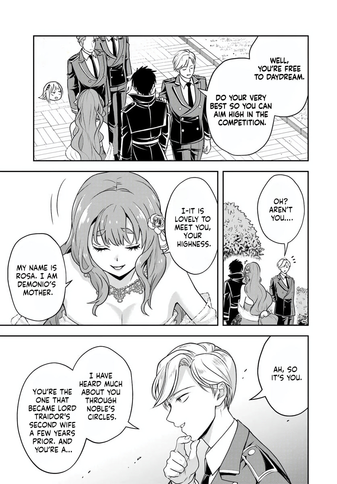 Sono Akuyaku Kizoku, Mama Heroine ga Suki Sugiru ~Shinshi na Doryoku de Saikyou to Nari Fuguu na Oshi Chara Tasukemakuru~ Chapter 31 page 7 - 