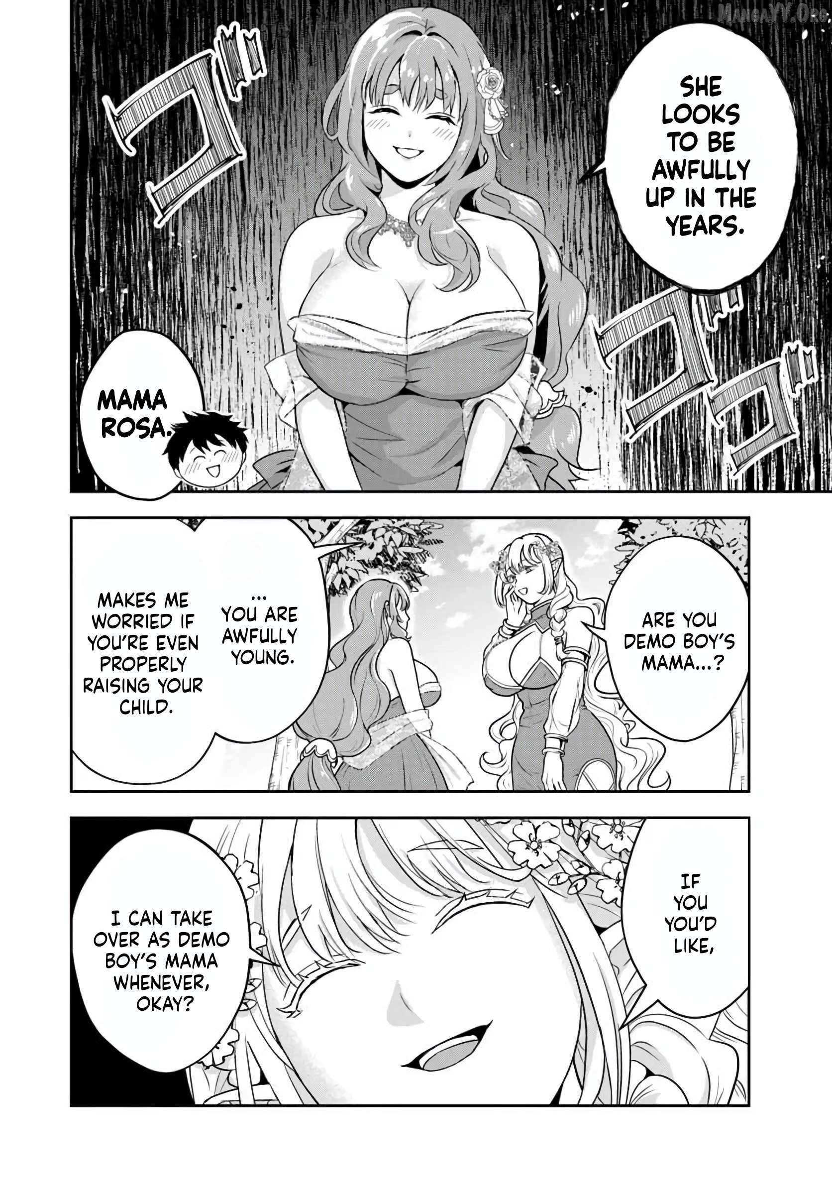 Sono Akuyaku Kizoku, Mama Heroine ga Suki Sugiru ~Shinshi na Doryoku de Saikyou to Nari Fuguu na Oshi Chara Tasukemakuru~ Chapter 33 page 8 - 
