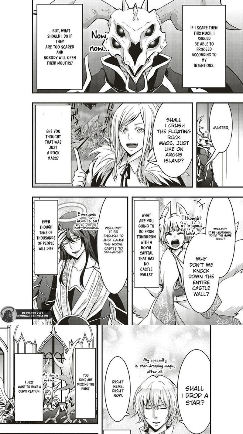 Sono Bouken-sha, Toriatsukai chuui. ~Shoutai wa Muteki no Geboku-tachi o Suberu Isekai Saikyou no Madou-ou~ Chapter 12.1 page 6 - 
