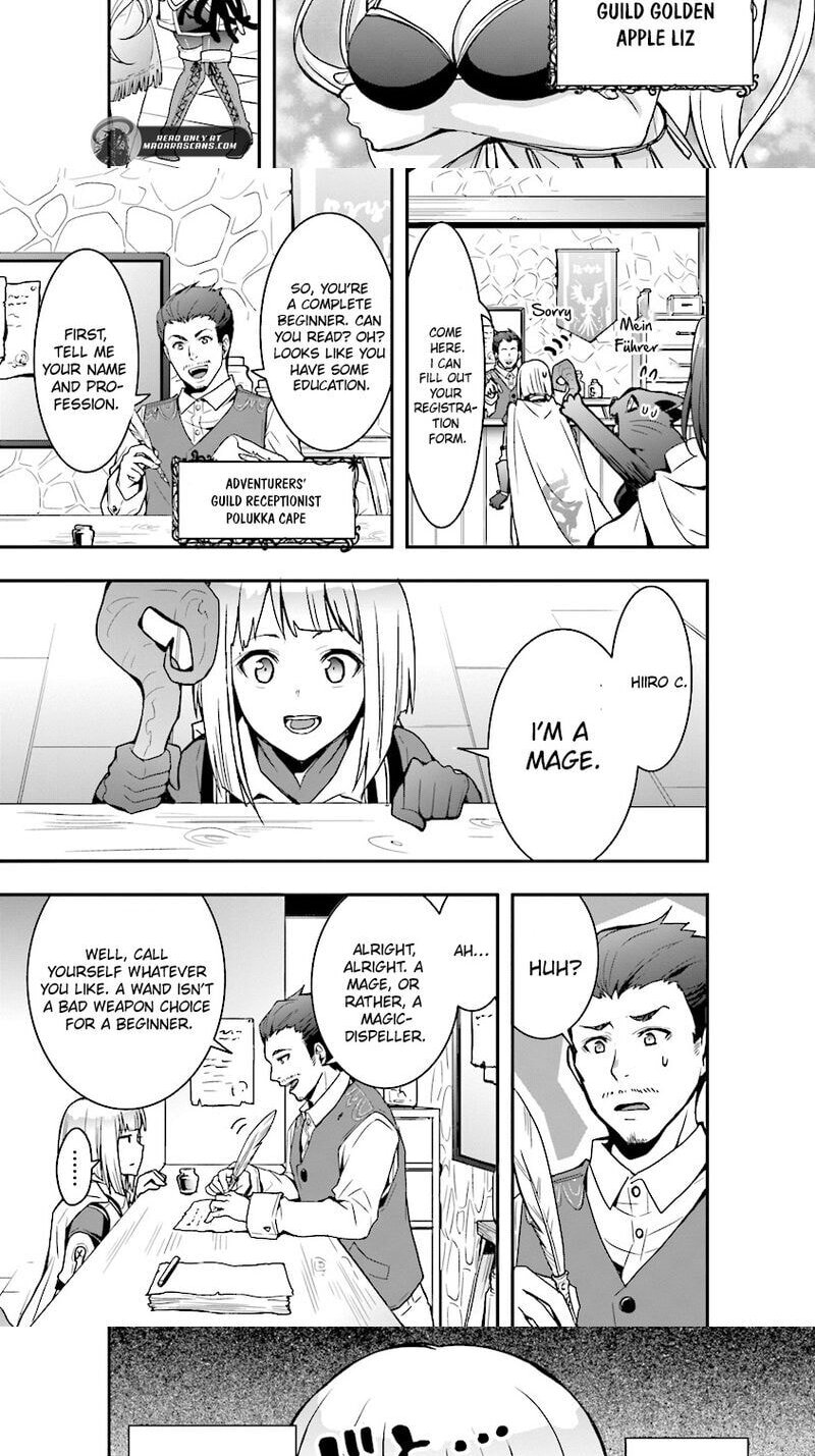 Sono Bouken-sha, Toriatsukai chuui. ~Shoutai wa Muteki no Geboku-tachi o Suberu Isekai Saikyou no Madou-ou~ Chapter 2 page 13 - 