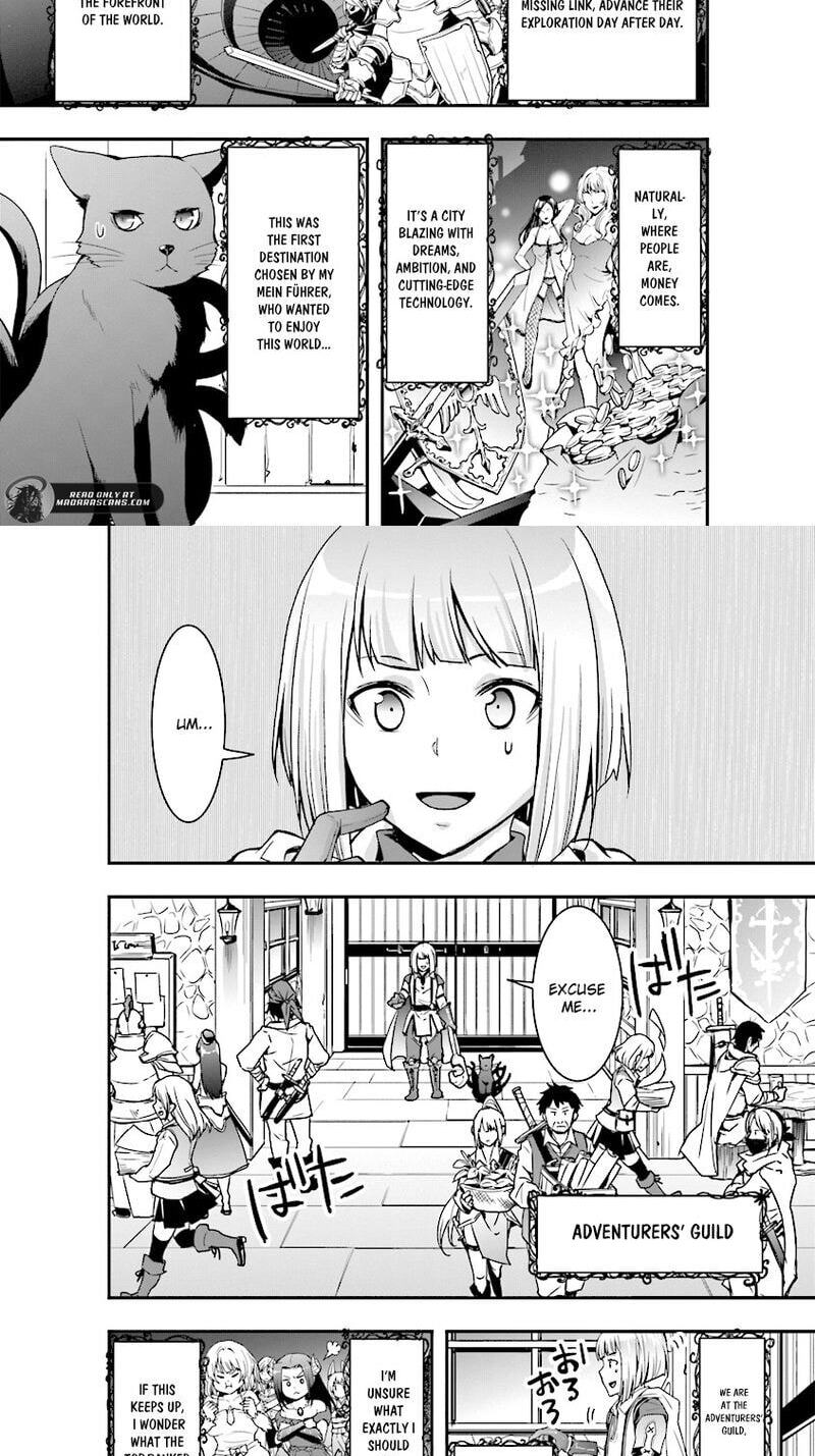 Sono Bouken-sha, Toriatsukai chuui. ~Shoutai wa Muteki no Geboku-tachi o Suberu Isekai Saikyou no Madou-ou~ Chapter 2 page 4 - 