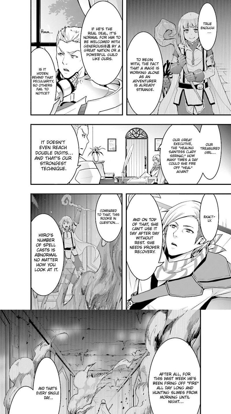 Sono Bouken-sha, Toriatsukai chuui. ~Shoutai wa Muteki no Geboku-tachi o Suberu Isekai Saikyou no Madou-ou~ Chapter 4 page 6 - 