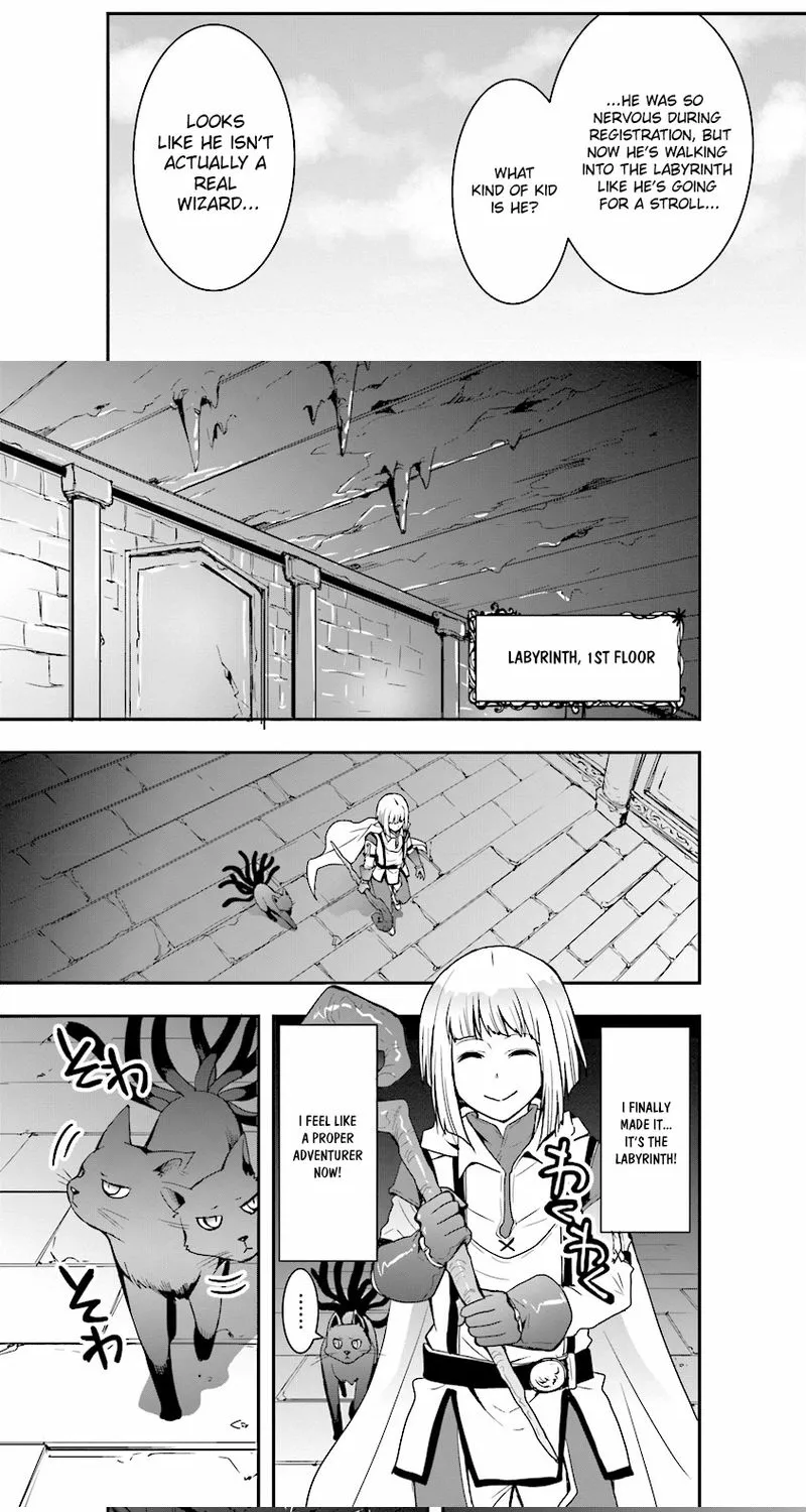 Sono Bouken-sha, Toriatsukai chuui. ~Shoutai wa Muteki no Geboku-tachi wo Suberu Isekai Saikyou no Madou-ou~ Chapter 2 page 18 - 