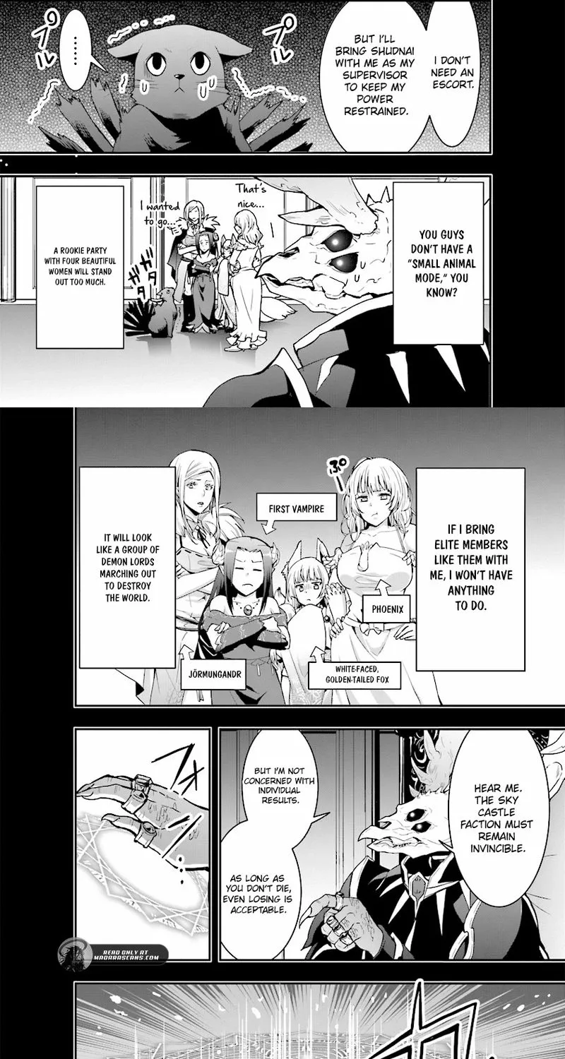 Sono Bouken-sha, Toriatsukai chuui. ~Shoutai wa Muteki no Geboku-tachi wo Suberu Isekai Saikyou no Madou-ou~ Chapter 2 page 6 - 
