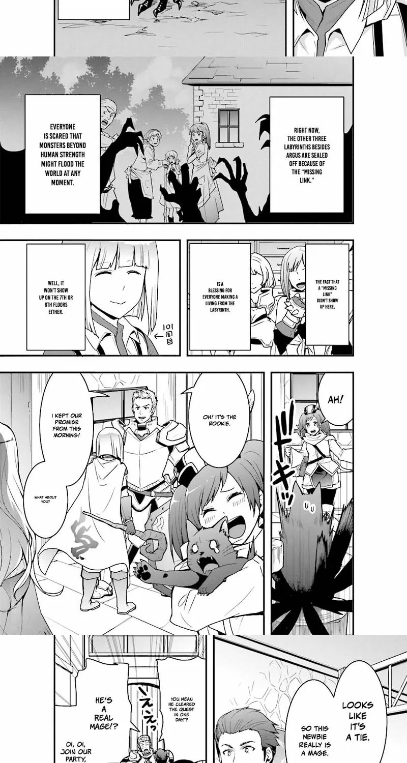 Sono Bouken-sha, Toriatsukai chuui. ~Shoutai wa Muteki no Geboku-tachi wo Suberu Isekai Saikyou no Madou-ou~ Chapter 3 page 10 - 