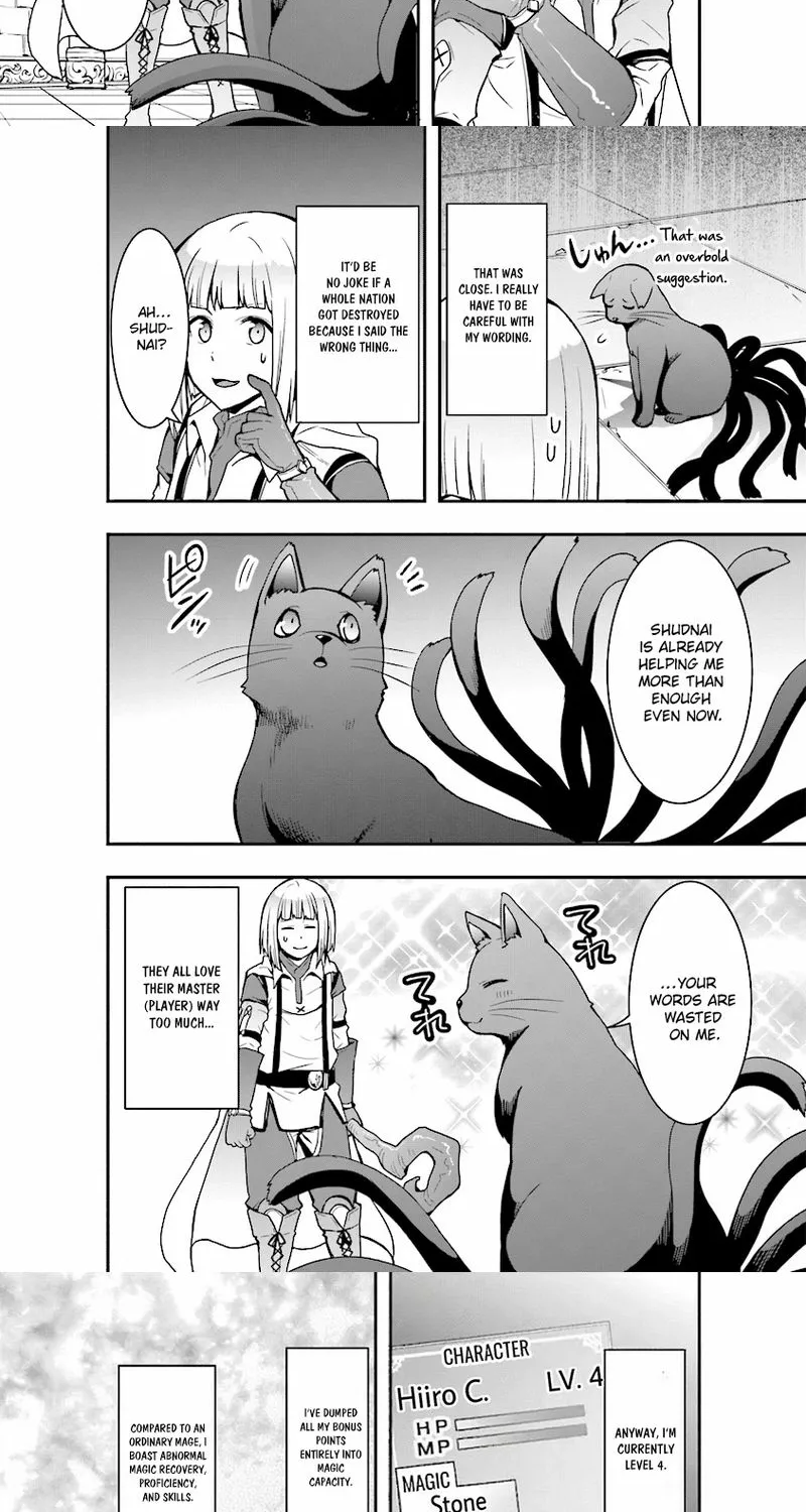 Sono Bouken-sha, Toriatsukai chuui. ~Shoutai wa Muteki no Geboku-tachi wo Suberu Isekai Saikyou no Madou-ou~ Chapter 4 page 10 - 