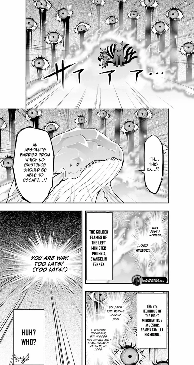 Sono Bouken-sha, Toriatsukai chuui. ~Shoutai wa Muteki no Geboku-tachi wo Suberu Isekai Saikyou no Madou-ou~ Chapter 6 page 15 - 