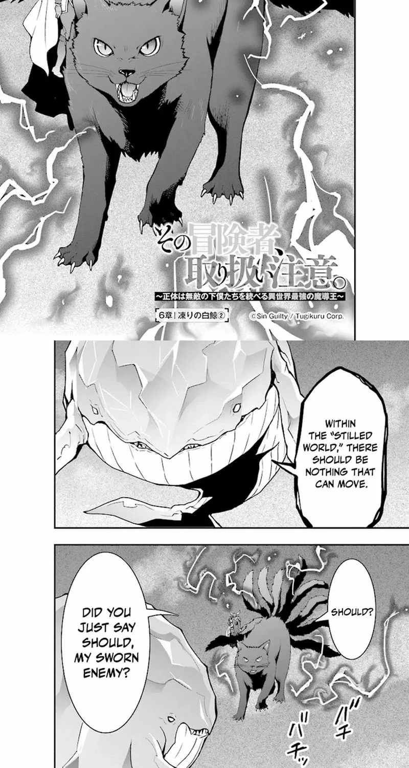 Sono Bouken-sha, Toriatsukai chuui. ~Shoutai wa Muteki no Geboku-tachi wo Suberu Isekai Saikyou no Madou-ou~ Chapter 6 page 3 - 