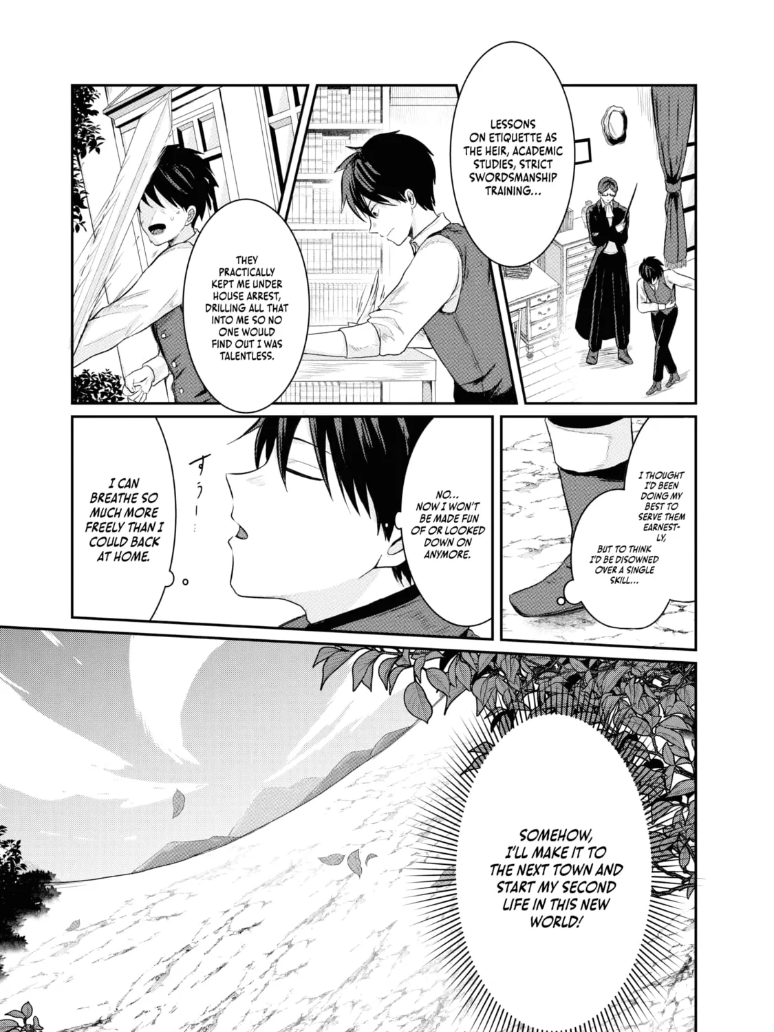 "Sono Hen no Kusa demo Kuttoke" to Tsuihou Sareta Munou Skill [Shokubutsugui] Mochi Tenseisha, Elf no Sato de Maboroshi no Shokubutsu o Tabete Musou Suru Chapter 1 page 22 - 