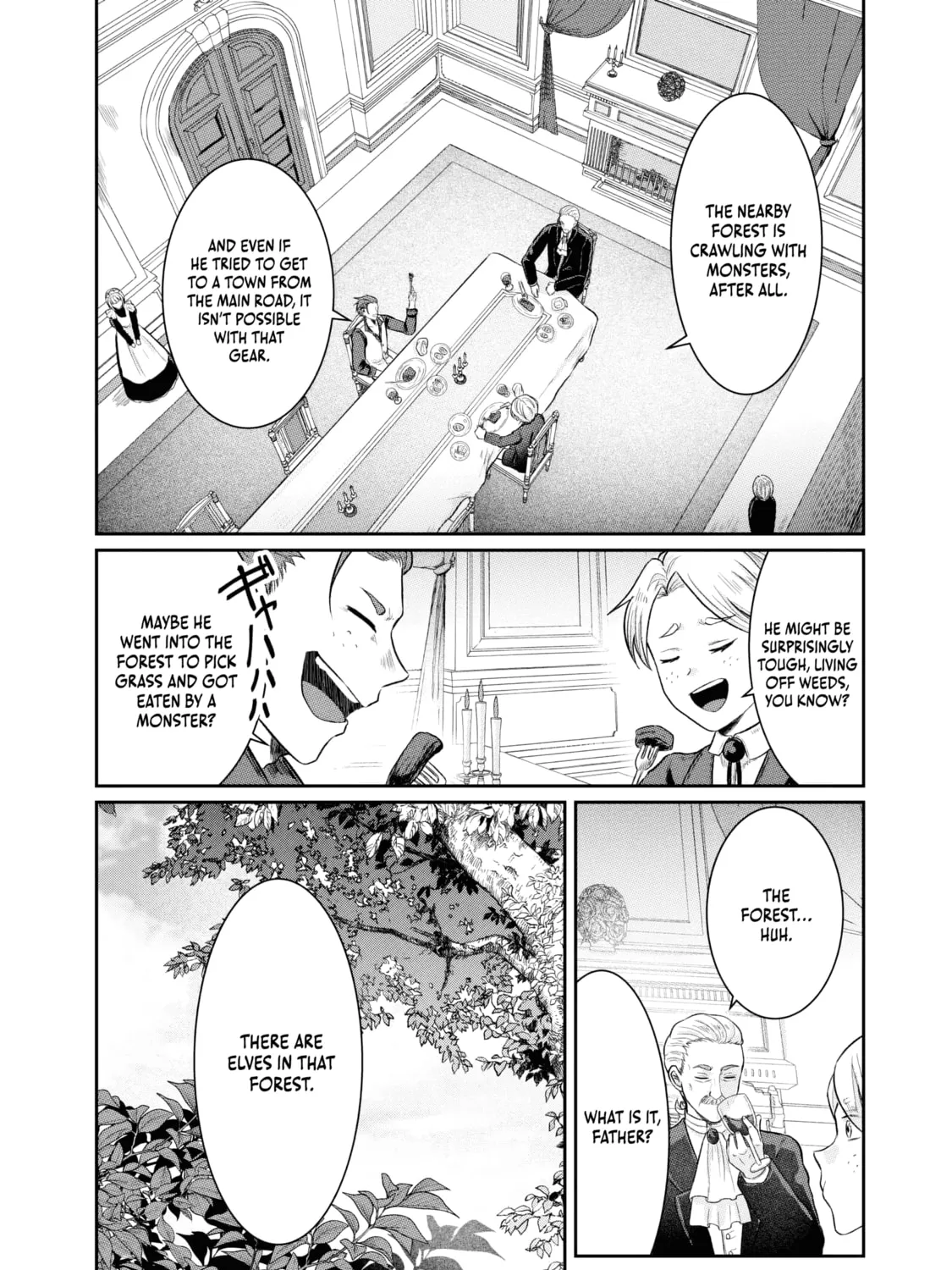 "Sono Hen no Kusa demo Kuttoke" to Tsuihou Sareta Munou Skill [Shokubutsugui] Mochi Tenseisha, Elf no Sato de Maboroshi no Shokubutsu o Tabete Musou Suru Chapter 1 page 64 - 
