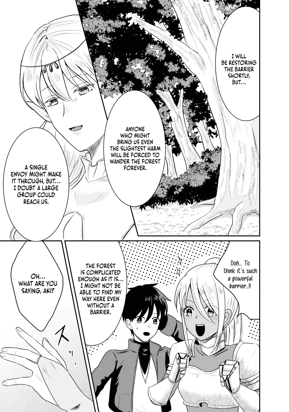 "Sono Hen no Kusa demo Kuttoke" to Tsuihou Sareta Munou Skill [Shokubutsugui] Mochi Tenseisha, Elf no Sato de Maboroshi no Shokubutsu o Tabete Musou Suru Chapter 10 page 8 - 