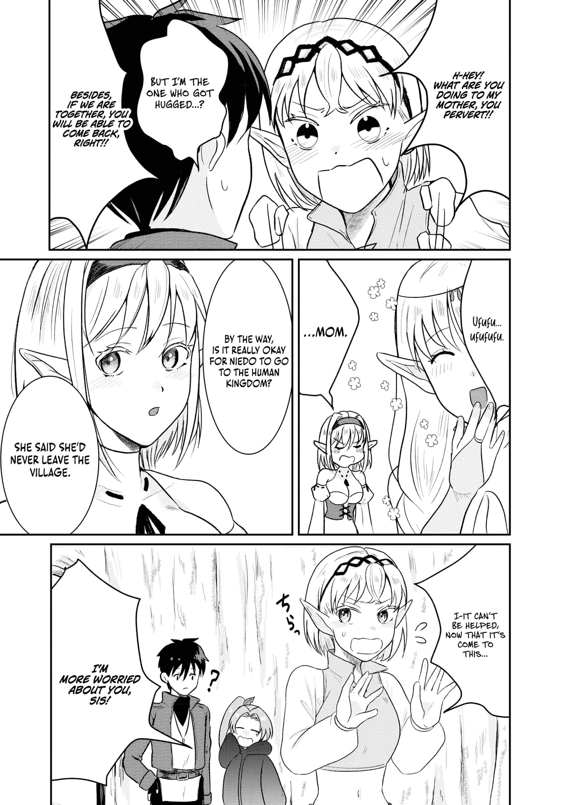 "Sono Hen no Kusa demo Kuttoke" to Tsuihou Sareta Munou Skill [Shokubutsugui] Mochi Tenseisha, Elf no Sato de Maboroshi no Shokubutsu o Tabete Musou Suru Chapter 10 page 10 - 