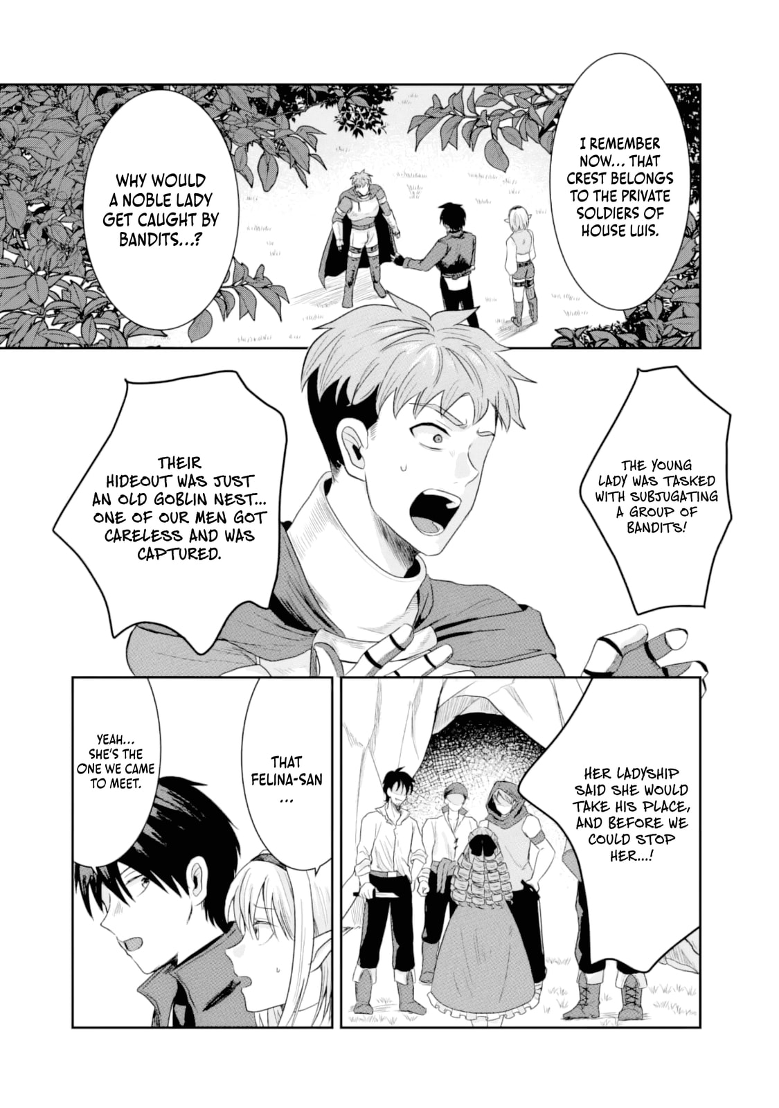 "Sono Hen no Kusa demo Kuttoke" to Tsuihou Sareta Munou Skill [Shokubutsugui] Mochi Tenseisha, Elf no Sato de Maboroshi no Shokubutsu o Tabete Musou Suru Chapter 13 page 10 - 