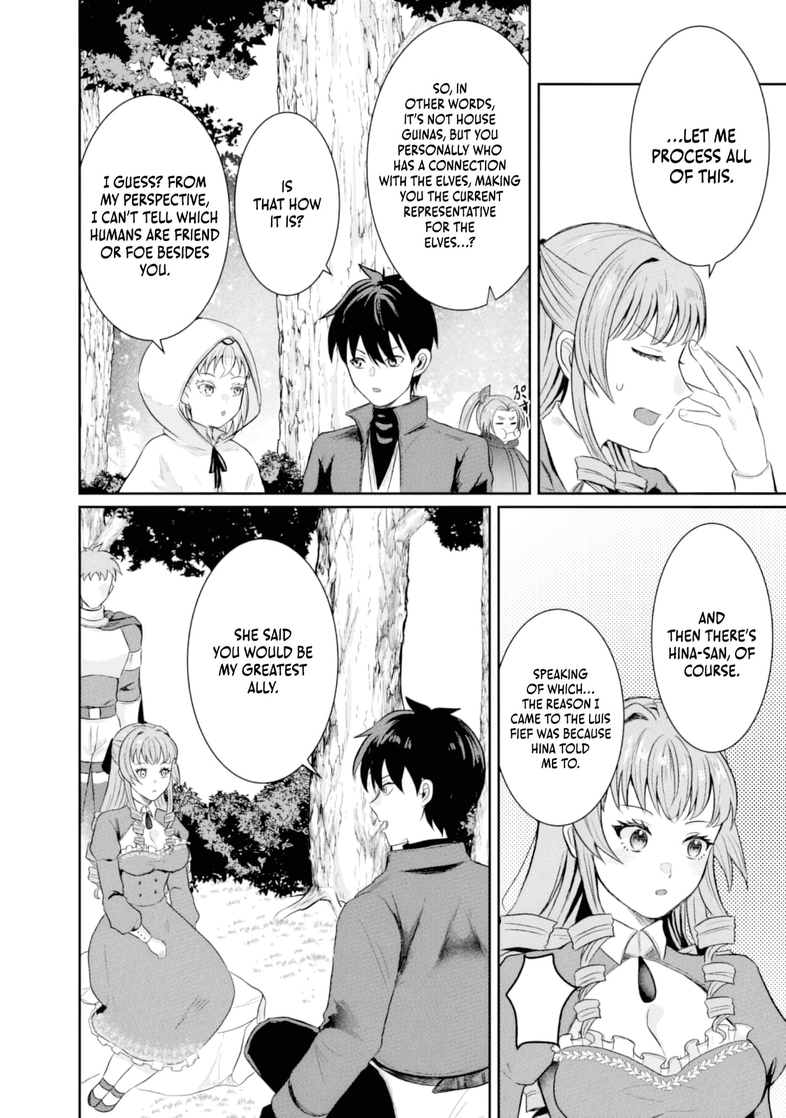 "Sono Hen no Kusa demo Kuttoke" to Tsuihou Sareta Munou Skill [Shokubutsugui] Mochi Tenseisha, Elf no Sato de Maboroshi no Shokubutsu o Tabete Musou Suru Chapter 14 page 15 - 