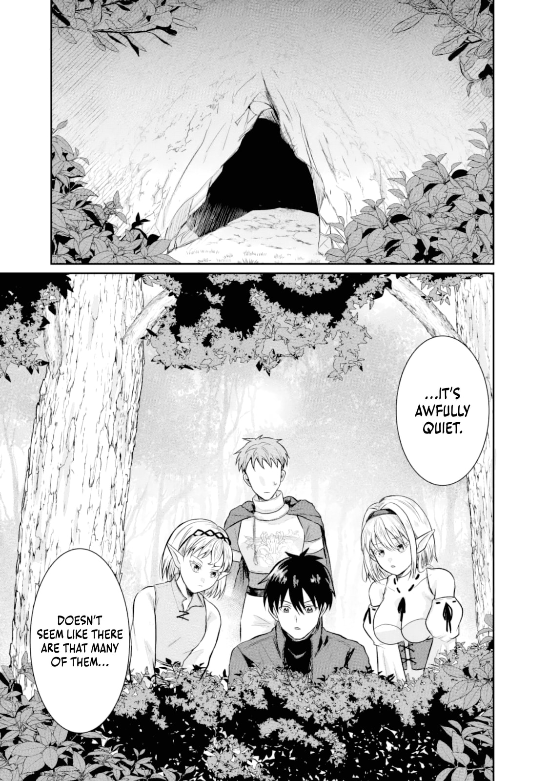 "Sono Hen no Kusa demo Kuttoke" to Tsuihou Sareta Munou Skill [Shokubutsugui] Mochi Tenseisha, Elf no Sato de Maboroshi no Shokubutsu o Tabete Musou Suru Chapter 14 page 4 - 
