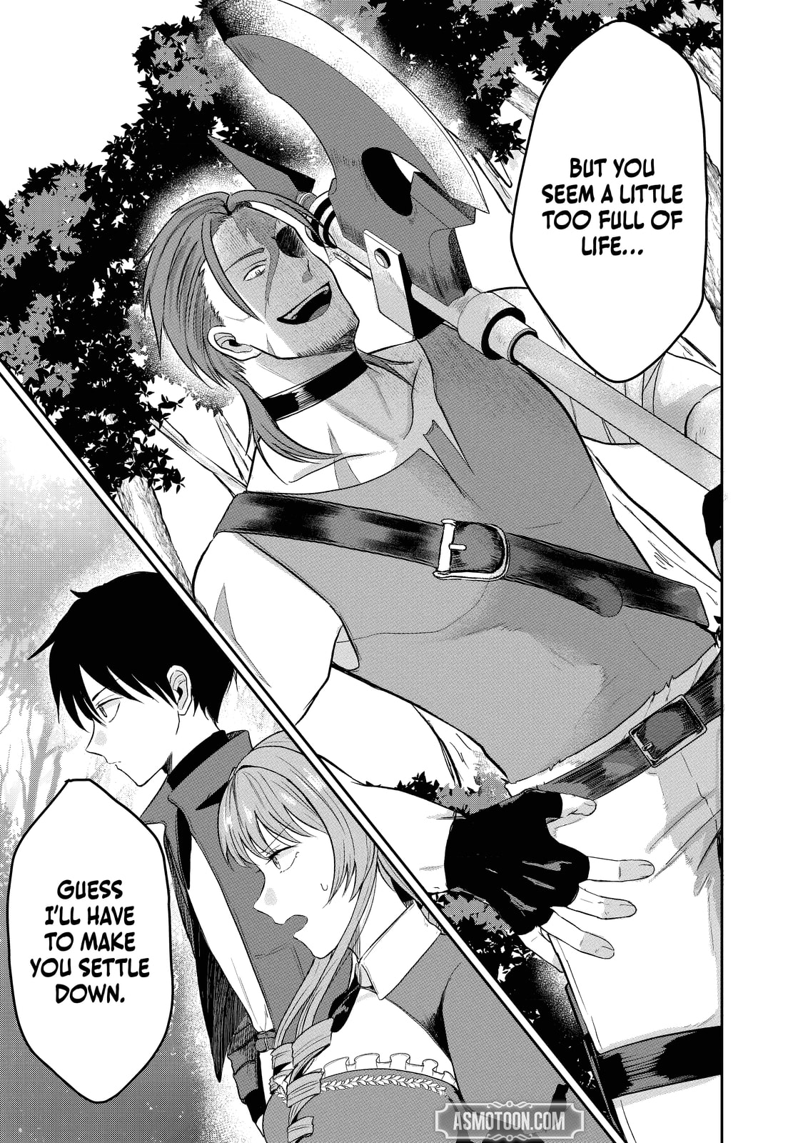 "Sono Hen no Kusa demo Kuttoke" to Tsuihou Sareta Munou Skill [Shokubutsugui] Mochi Tenseisha, Elf no Sato de Maboroshi no Shokubutsu o Tabete Musou Suru Chapter 15 page 2 - 