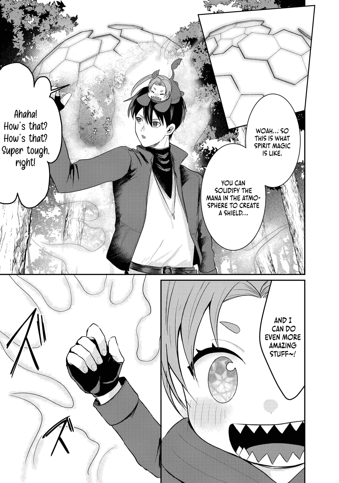 "Sono Hen no Kusa demo Kuttoke" to Tsuihou Sareta Munou Skill [Shokubutsugui] Mochi Tenseisha, Elf no Sato de Maboroshi no Shokubutsu o Tabete Musou Suru Chapter 15 page 12 - 
