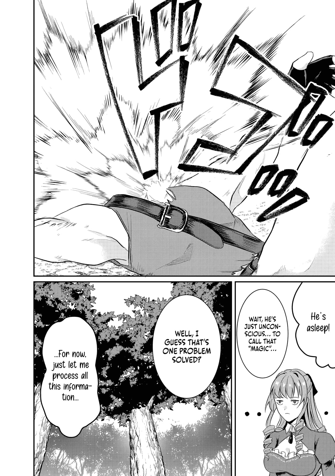 "Sono Hen no Kusa demo Kuttoke" to Tsuihou Sareta Munou Skill [Shokubutsugui] Mochi Tenseisha, Elf no Sato de Maboroshi no Shokubutsu o Tabete Musou Suru Chapter 15 page 22 - 