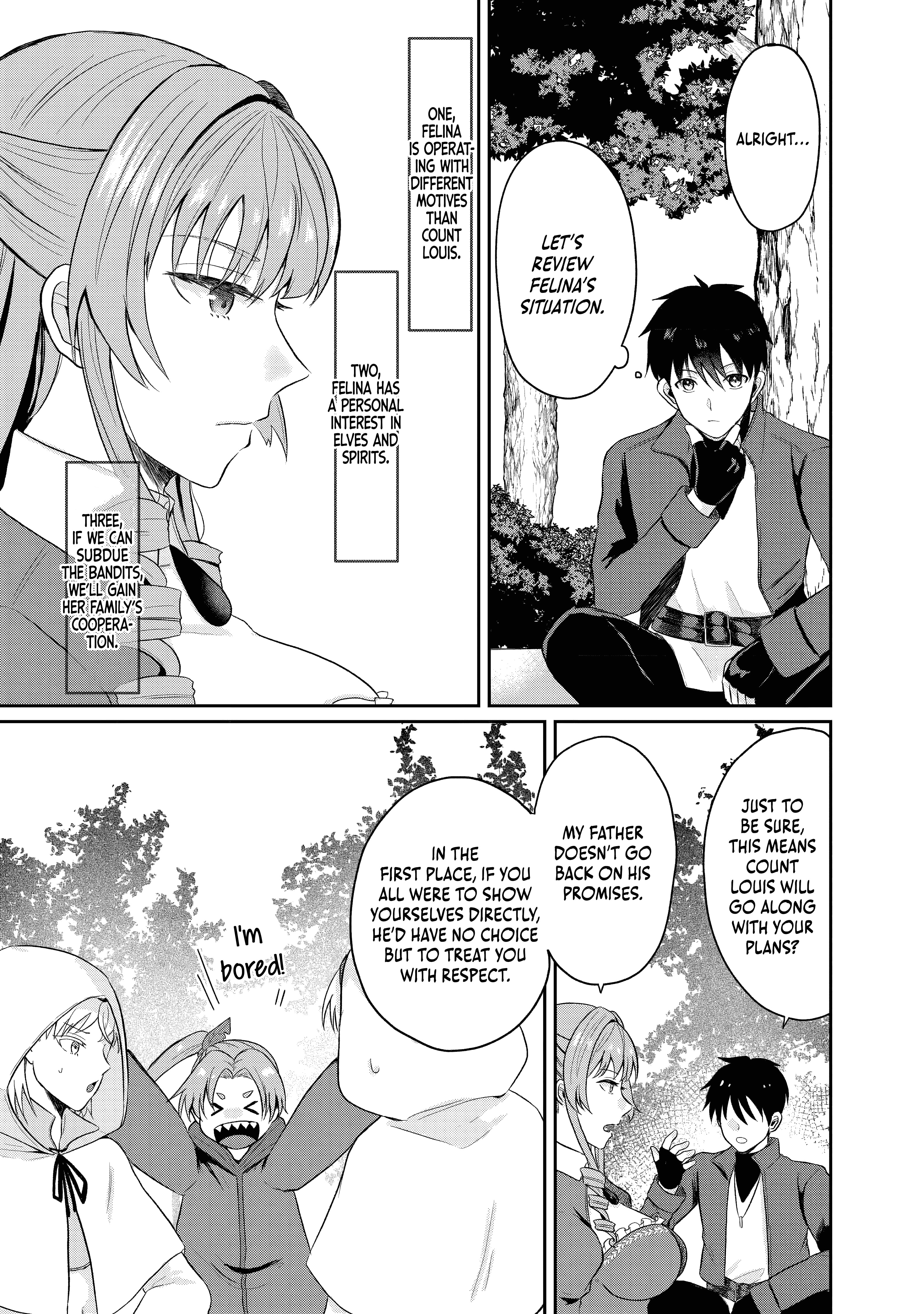 "Sono Hen no Kusa demo Kuttoke" to Tsuihou Sareta Munou Skill [Shokubutsugui] Mochi Tenseisha, Elf no Sato de Maboroshi no Shokubutsu o Tabete Musou Suru Chapter 16 page 3 - 