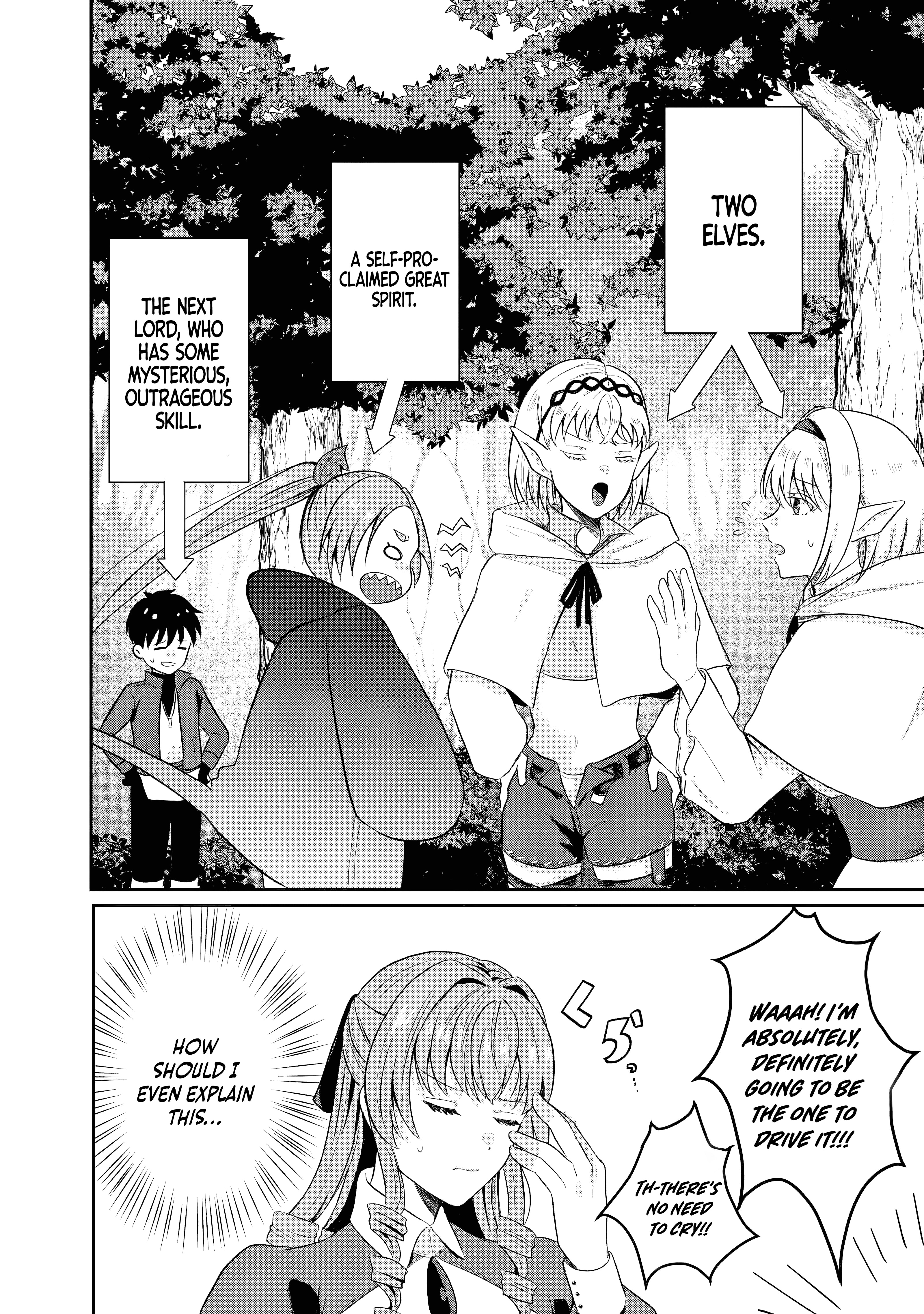 "Sono Hen no Kusa demo Kuttoke" to Tsuihou Sareta Munou Skill [Shokubutsugui] Mochi Tenseisha, Elf no Sato de Maboroshi no Shokubutsu o Tabete Musou Suru Chapter 16 page 8 - 