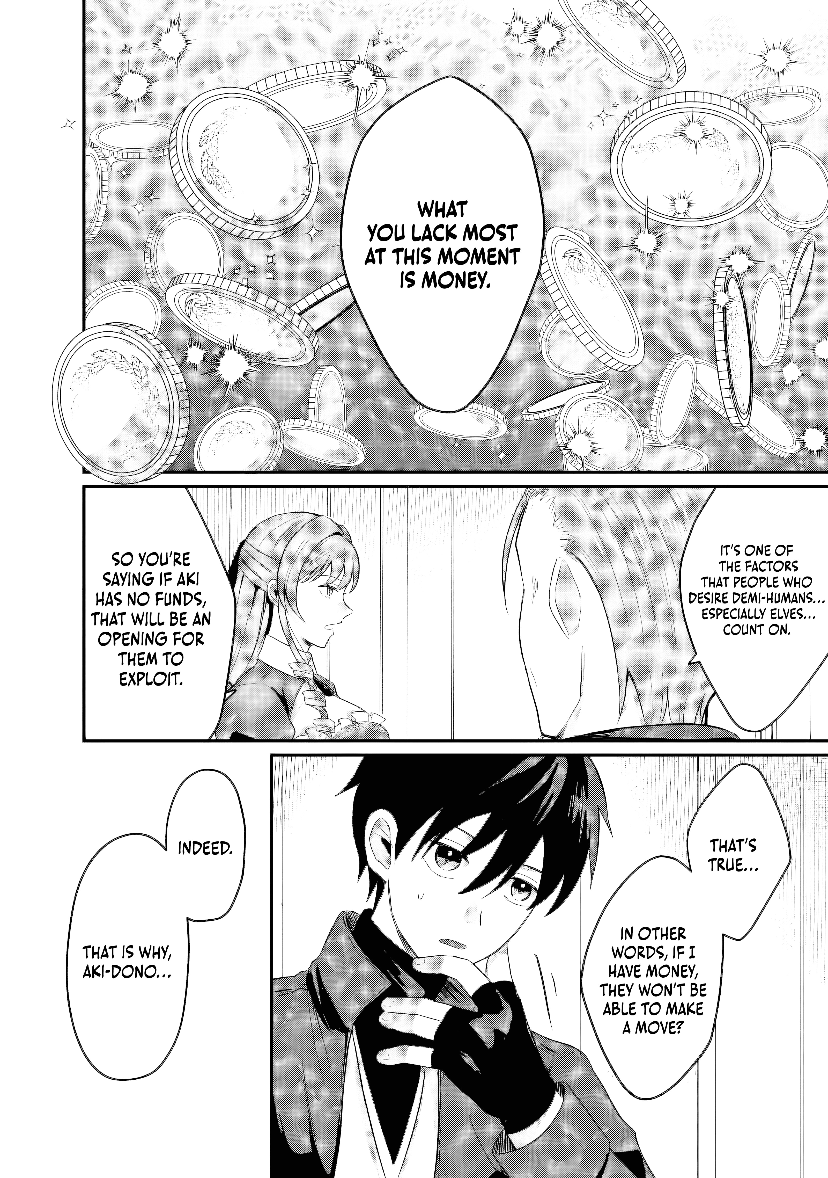 "Sono Hen no Kusa demo Kuttoke" to Tsuihou Sareta Munou Skill [Shokubutsugui] Mochi Tenseisha, Elf no Sato de Maboroshi no Shokubutsu o Tabete Musou Suru Chapter 17 page 17 - 