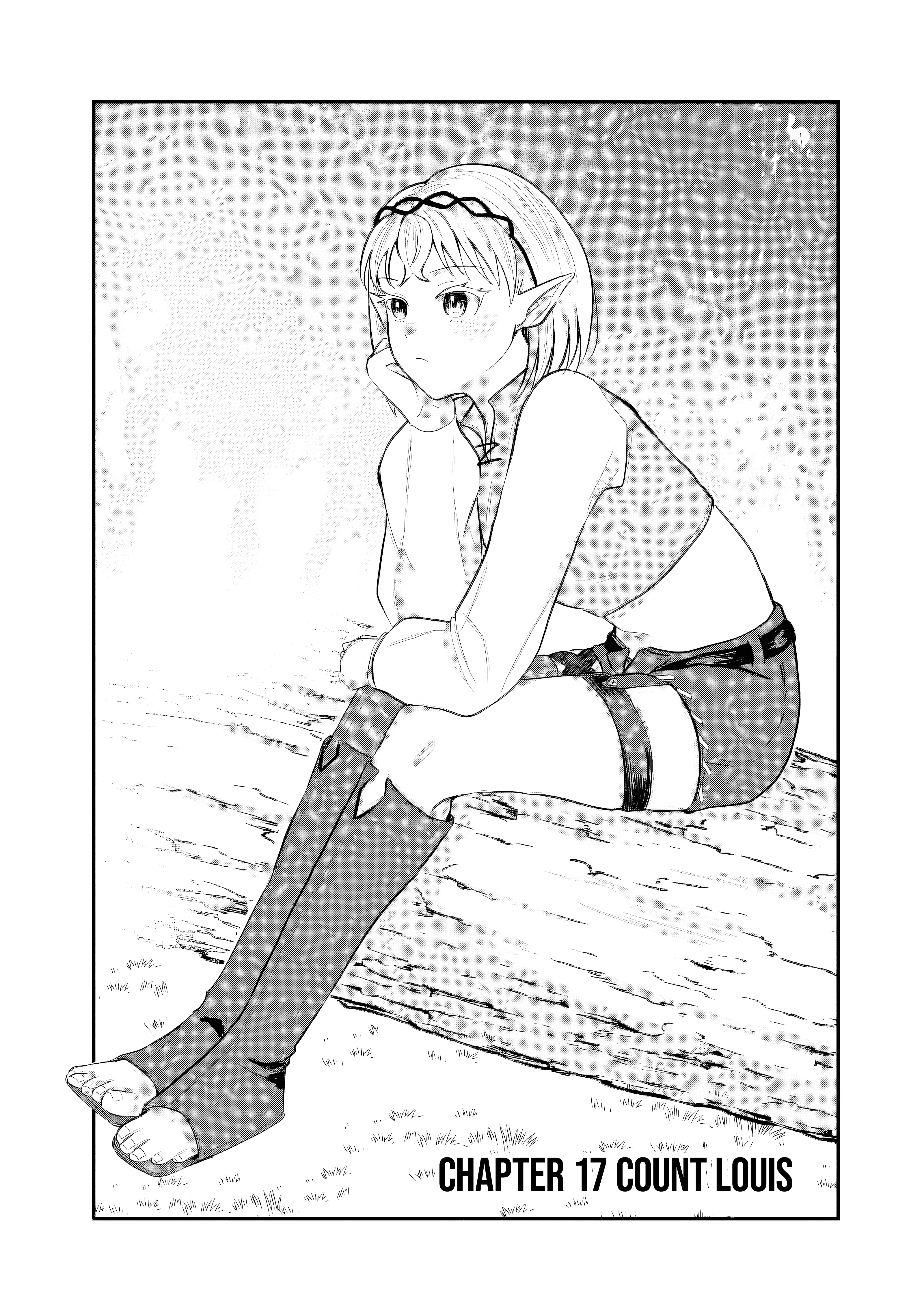 "Sono Hen no Kusa demo Kuttoke" to Tsuihou Sareta Munou Skill [Shokubutsugui] Mochi Tenseisha, Elf no Sato de Maboroshi no Shokubutsu o Tabete Musou Suru Chapter 17 page 3 - 