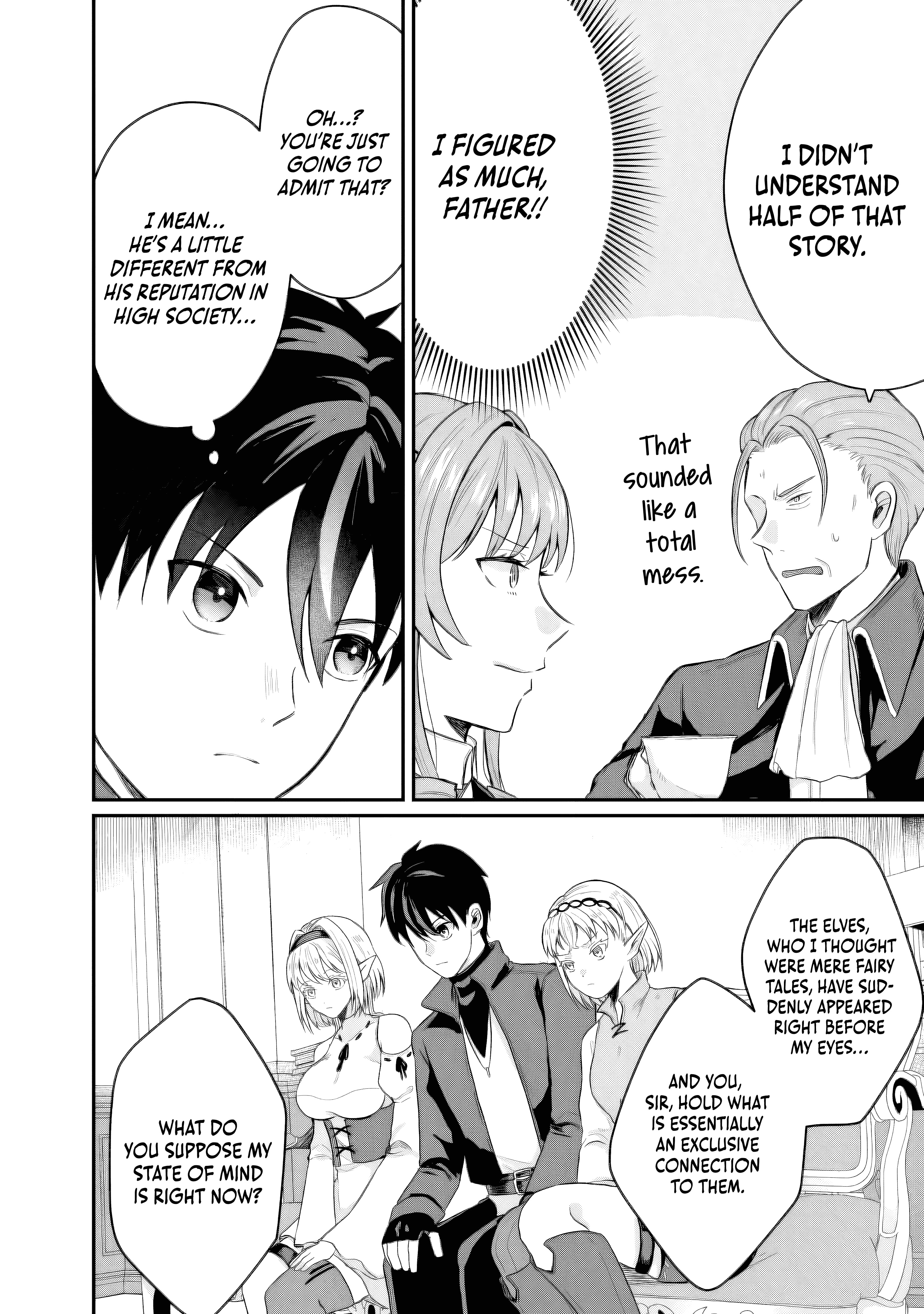 "Sono Hen no Kusa demo Kuttoke" to Tsuihou Sareta Munou Skill [Shokubutsugui] Mochi Tenseisha, Elf no Sato de Maboroshi no Shokubutsu o Tabete Musou Suru Chapter 17 page 5 - 
