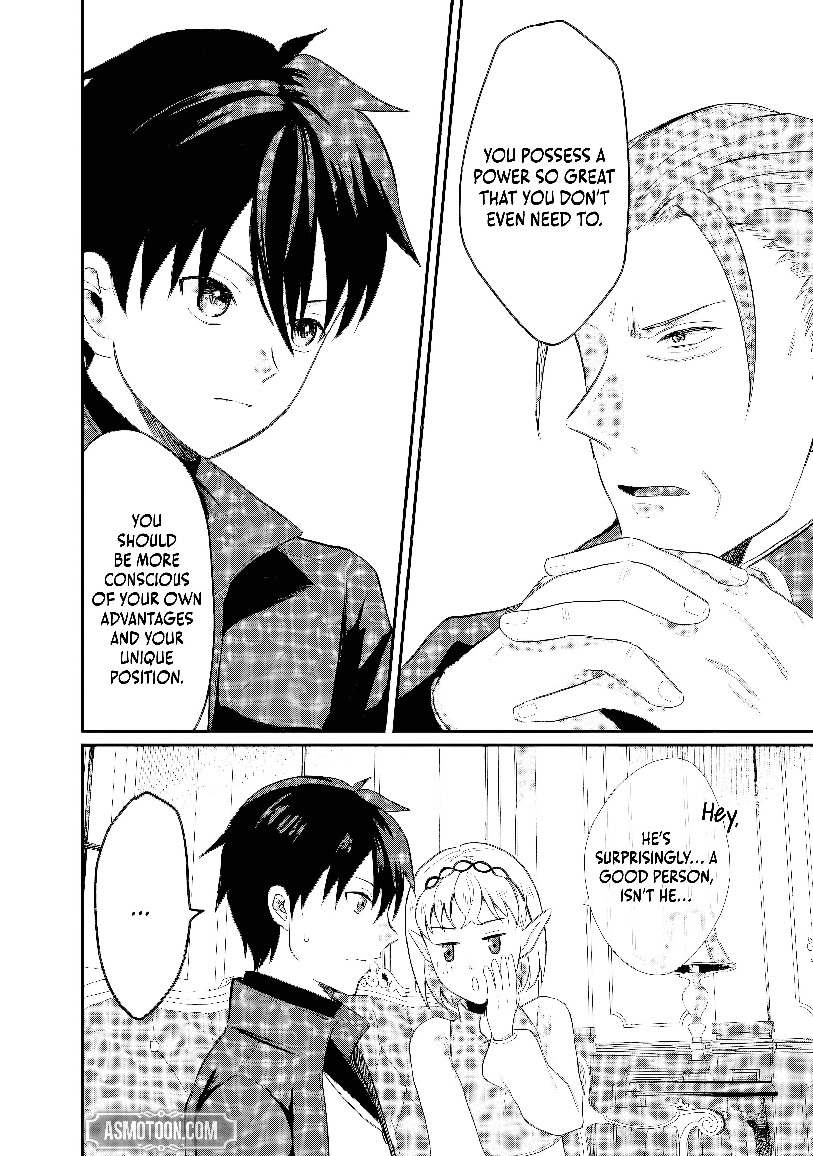 "Sono Hen no Kusa demo Kuttoke" to Tsuihou Sareta Munou Skill [Shokubutsugui] Mochi Tenseisha, Elf no Sato de Maboroshi no Shokubutsu o Tabete Musou Suru Chapter 17 page 7 - 