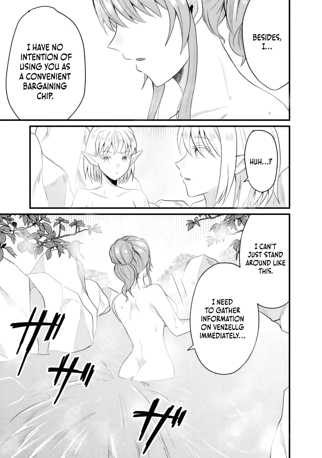 "Sono Hen no Kusa demo Kuttoke" to Tsuihou Sareta Munou Skill [Shokubutsugui] Mochi Tenseisha, Elf no Sato de Maboroshi no Shokubutsu o Tabete Musou Suru Chapter 18 page 10 - 