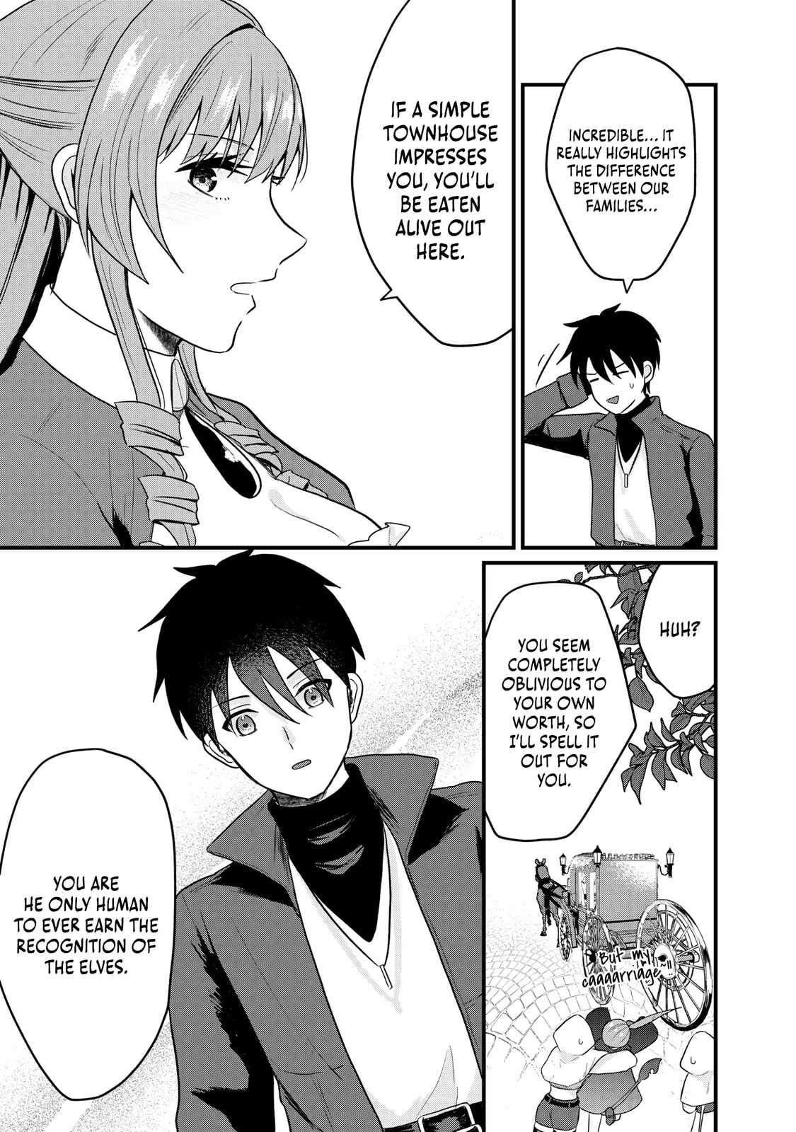 "Sono Hen no Kusa demo Kuttoke" to Tsuihou Sareta Munou Skill [Shokubutsugui] Mochi Tenseisha, Elf no Sato de Maboroshi no Shokubutsu o Tabete Musou Suru Chapter 19 page 17 - 