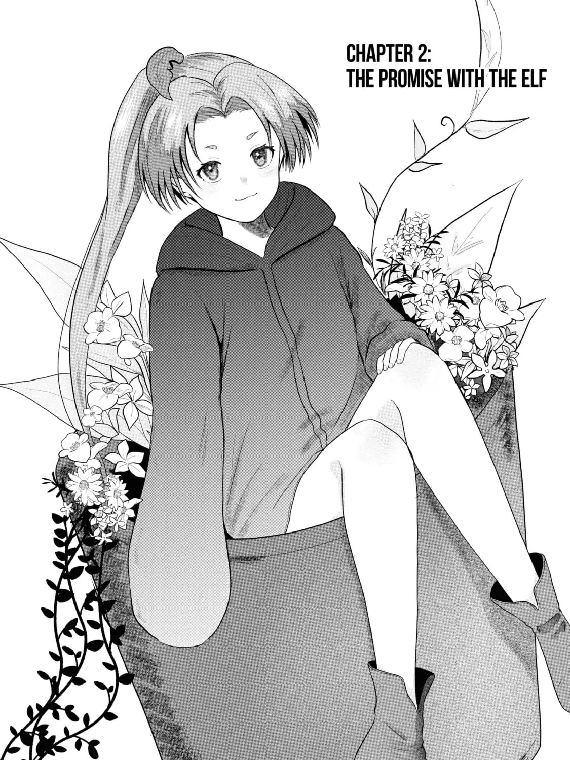 "Sono Hen no Kusa demo Kuttoke" to Tsuihou Sareta Munou Skill [Shokubutsugui] Mochi Tenseisha, Elf no Sato de Maboroshi no Shokubutsu o Tabete Musou Suru Chapter 2 page 4 - 