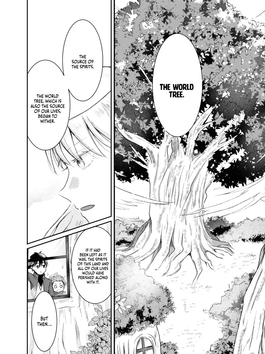 "Sono Hen no Kusa demo Kuttoke" to Tsuihou Sareta Munou Skill [Shokubutsugui] Mochi Tenseisha, Elf no Sato de Maboroshi no Shokubutsu o Tabete Musou Suru Chapter 2 page 56 - 