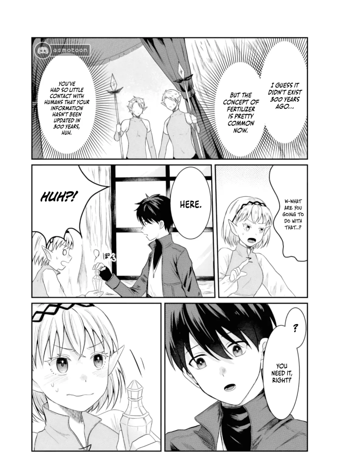 "Sono Hen no Kusa demo Kuttoke" to Tsuihou Sareta Munou Skill [Shokubutsugui] Mochi Tenseisha, Elf no Sato de Maboroshi no Shokubutsu o Tabete Musou Suru Chapter 2 page 66 - 