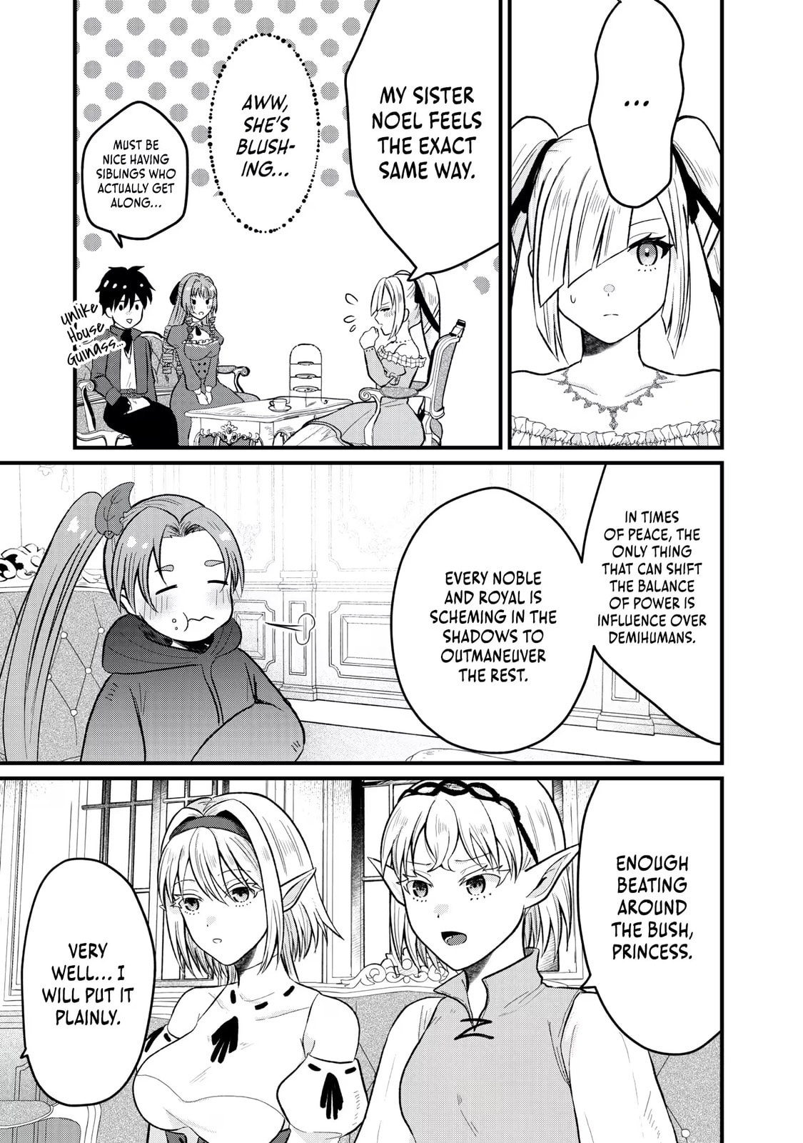 "Sono Hen no Kusa demo Kuttoke" to Tsuihou Sareta Munou Skill [Shokubutsugui] Mochi Tenseisha, Elf no Sato de Maboroshi no Shokubutsu o Tabete Musou Suru Chapter 21 page 12 - 