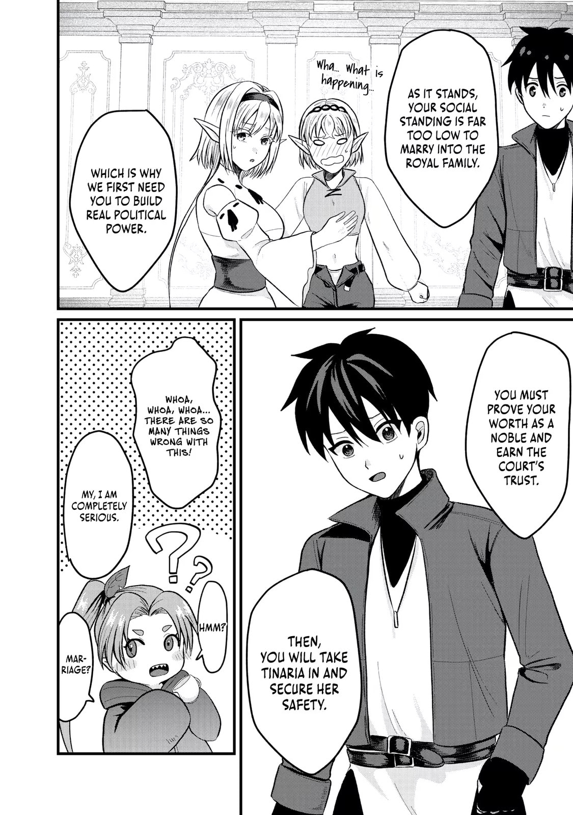 "Sono Hen no Kusa demo Kuttoke" to Tsuihou Sareta Munou Skill [Shokubutsugui] Mochi Tenseisha, Elf no Sato de Maboroshi no Shokubutsu o Tabete Musou Suru Chapter 21 page 17 - 