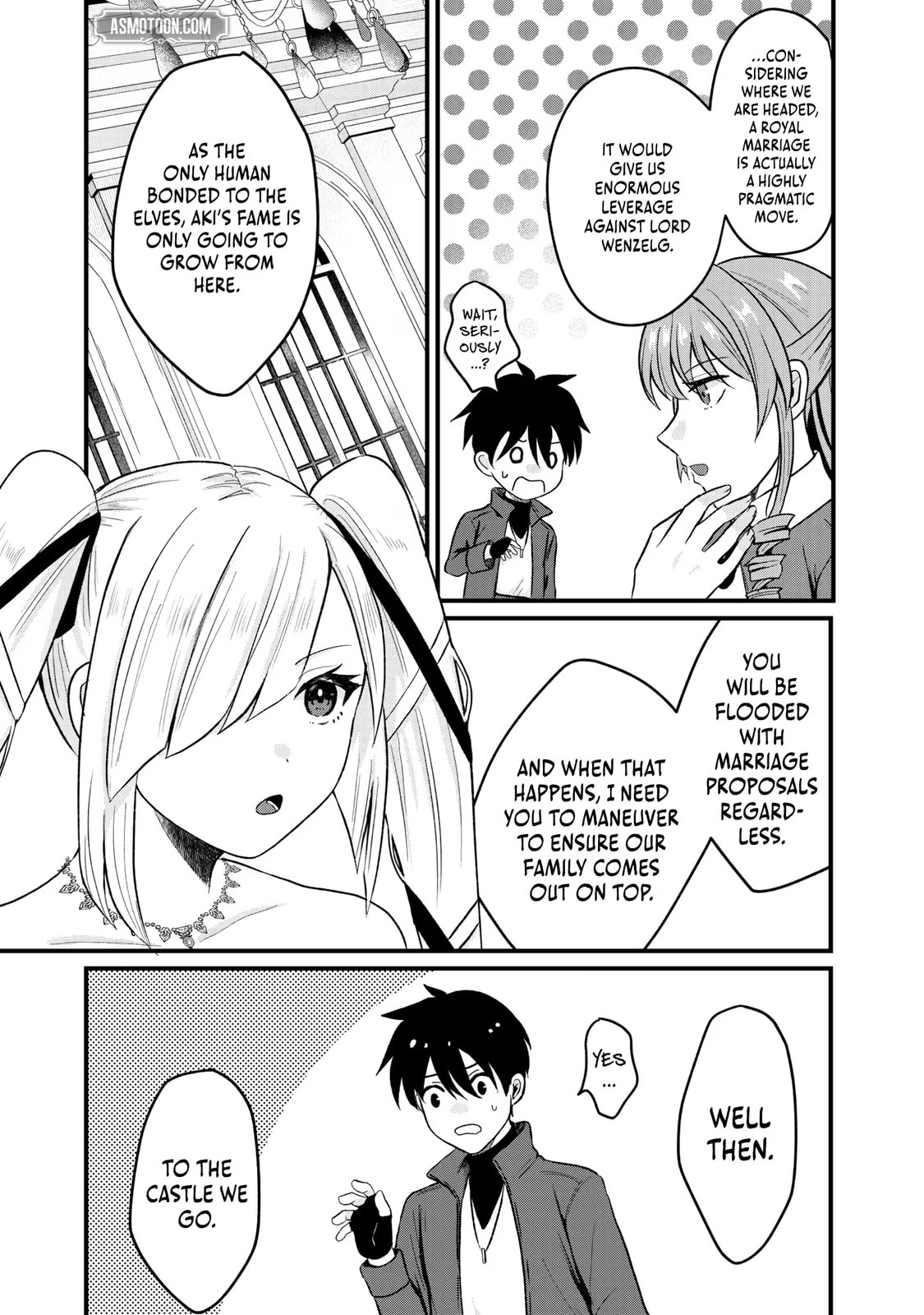 "Sono Hen no Kusa demo Kuttoke" to Tsuihou Sareta Munou Skill [Shokubutsugui] Mochi Tenseisha, Elf no Sato de Maboroshi no Shokubutsu o Tabete Musou Suru Chapter 21 page 18 - 
