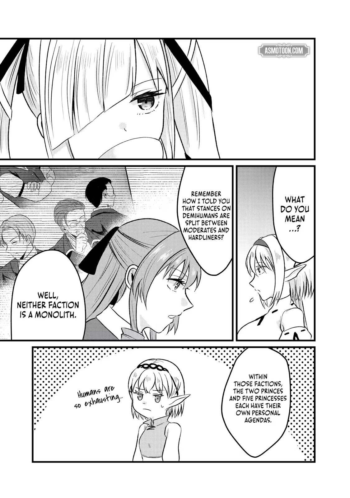 "Sono Hen no Kusa demo Kuttoke" to Tsuihou Sareta Munou Skill [Shokubutsugui] Mochi Tenseisha, Elf no Sato de Maboroshi no Shokubutsu o Tabete Musou Suru Chapter 21 page 6 - 