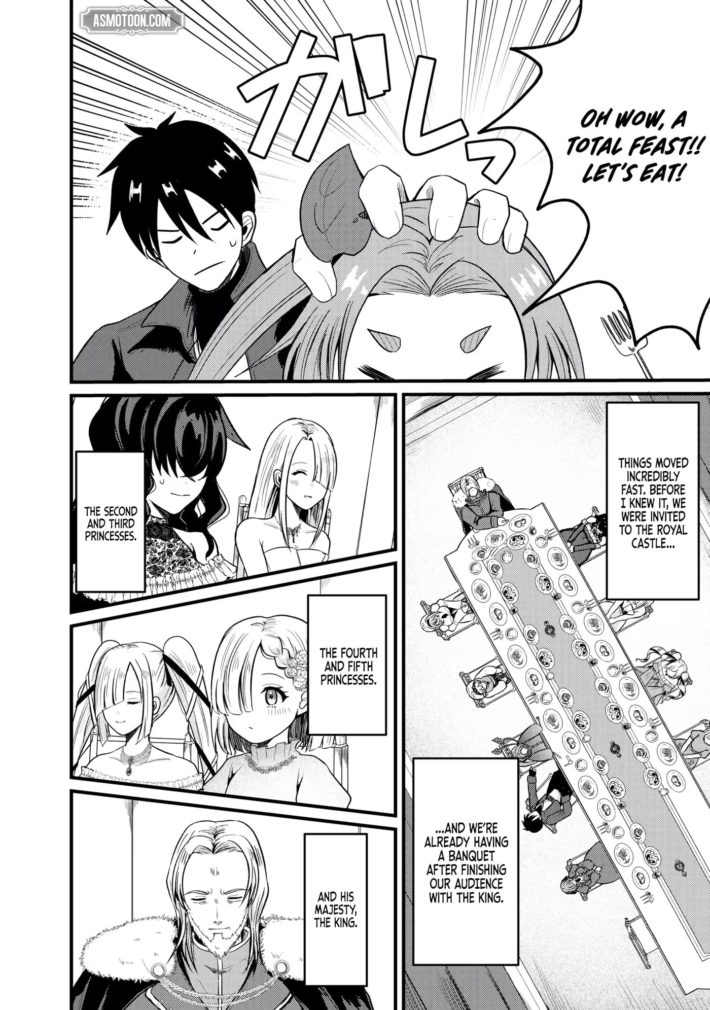 "Sono Hen no Kusa demo Kuttoke" to Tsuihou Sareta Munou Skill [Shokubutsugui] Mochi Tenseisha, Elf no Sato de Maboroshi no Shokubutsu o Tabete Musou Suru Chapter 22 page 6 - 