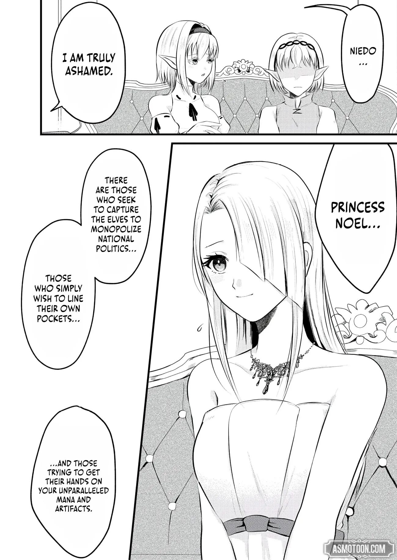 "Sono Hen no Kusa demo Kuttoke" to Tsuihou Sareta Munou Skill [Shokubutsugui] Mochi Tenseisha, Elf no Sato de Maboroshi no Shokubutsu o Tabete Musou Suru Chapter 23 page 7 - 