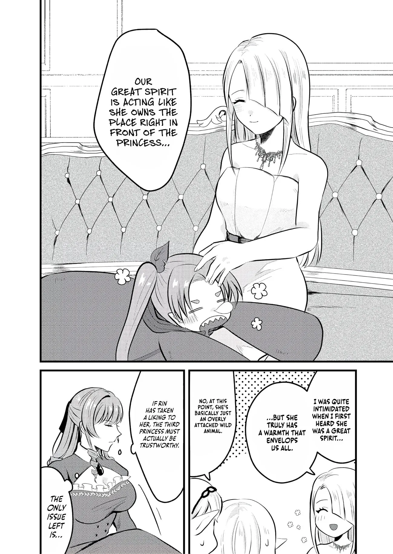 "Sono Hen no Kusa demo Kuttoke" to Tsuihou Sareta Munou Skill [Shokubutsugui] Mochi Tenseisha, Elf no Sato de Maboroshi no Shokubutsu o Tabete Musou Suru Chapter 23 page 9 - 