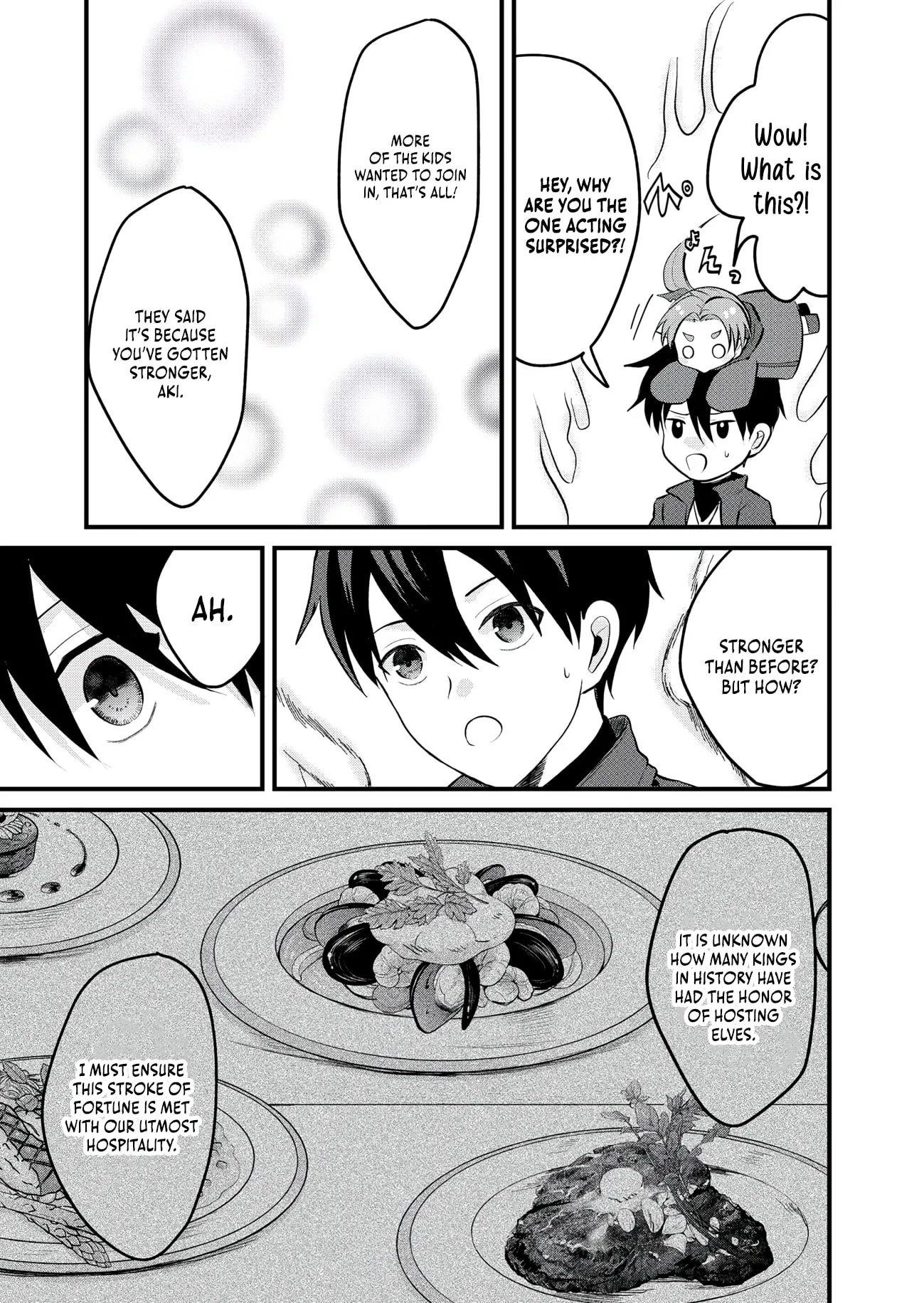 "Sono Hen no Kusa demo Kuttoke" to Tsuihou Sareta Munou Skill [Shokubutsugui] Mochi Tenseisha, Elf no Sato de Maboroshi no Shokubutsu o Tabete Musou Suru Chapter 25 page 8 - 
