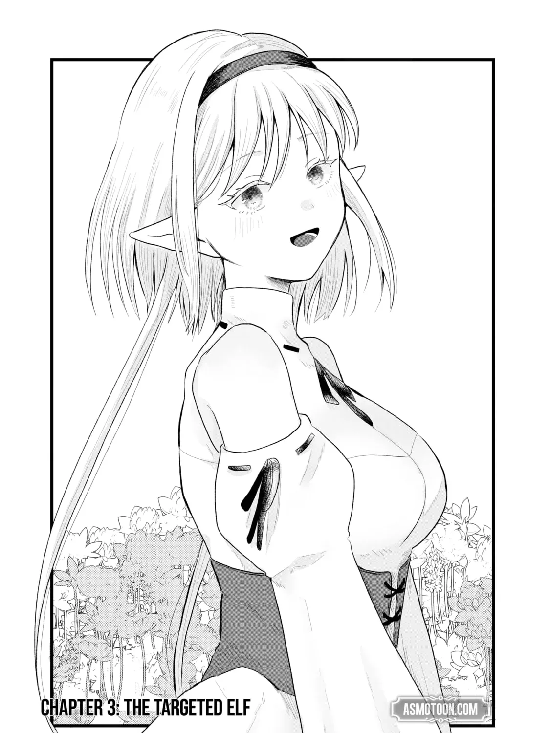 "Sono Hen no Kusa demo Kuttoke" to Tsuihou Sareta Munou Skill [Shokubutsugui] Mochi Tenseisha, Elf no Sato de Maboroshi no Shokubutsu o Tabete Musou Suru Chapter 3 page 2 - 