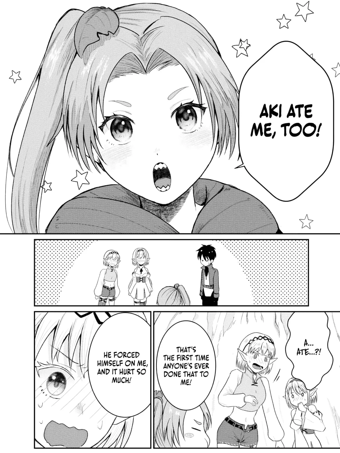 "Sono Hen no Kusa demo Kuttoke" to Tsuihou Sareta Munou Skill [Shokubutsugui] Mochi Tenseisha, Elf no Sato de Maboroshi no Shokubutsu o Tabete Musou Suru Chapter 3 page 24 - 
