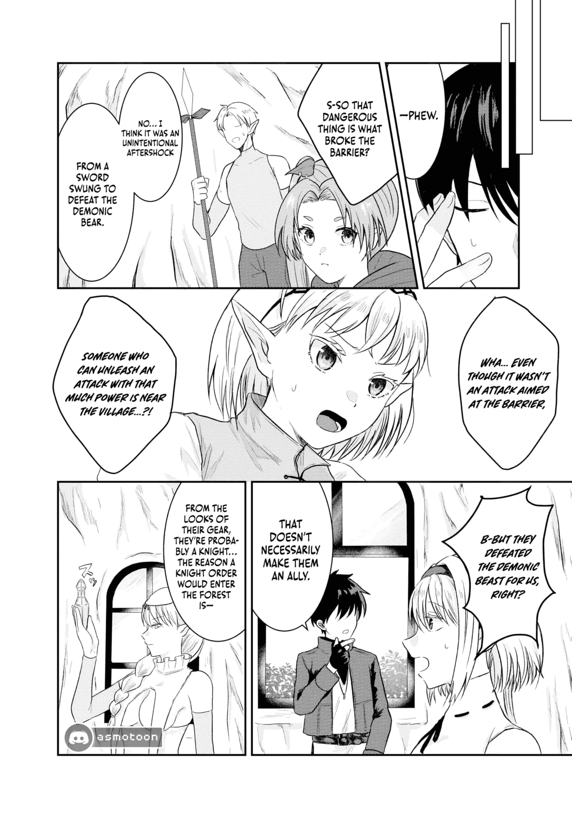 "Sono Hen no Kusa demo Kuttoke" to Tsuihou Sareta Munou Skill [Shokubutsugui] Mochi Tenseisha, Elf no Sato de Maboroshi no Shokubutsu o Tabete Musou Suru Chapter 4 page 12 - 