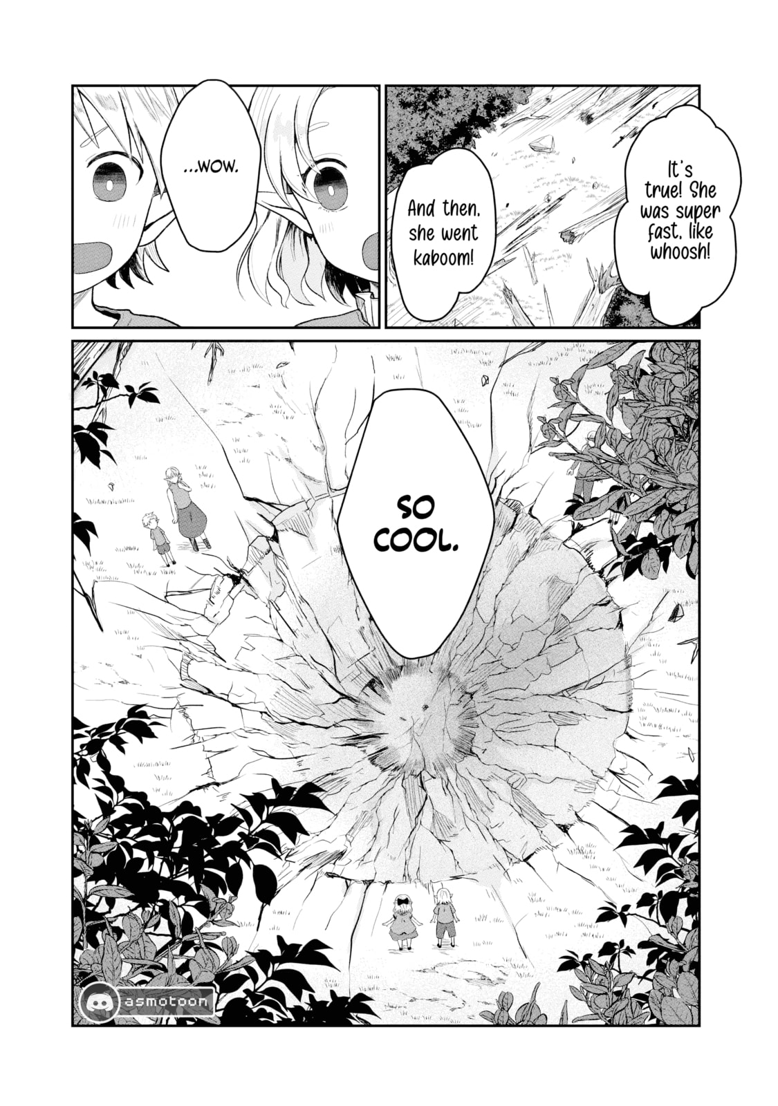 "Sono Hen no Kusa demo Kuttoke" to Tsuihou Sareta Munou Skill [Shokubutsugui] Mochi Tenseisha, Elf no Sato de Maboroshi no Shokubutsu o Tabete Musou Suru Chapter 5 page 19 - 