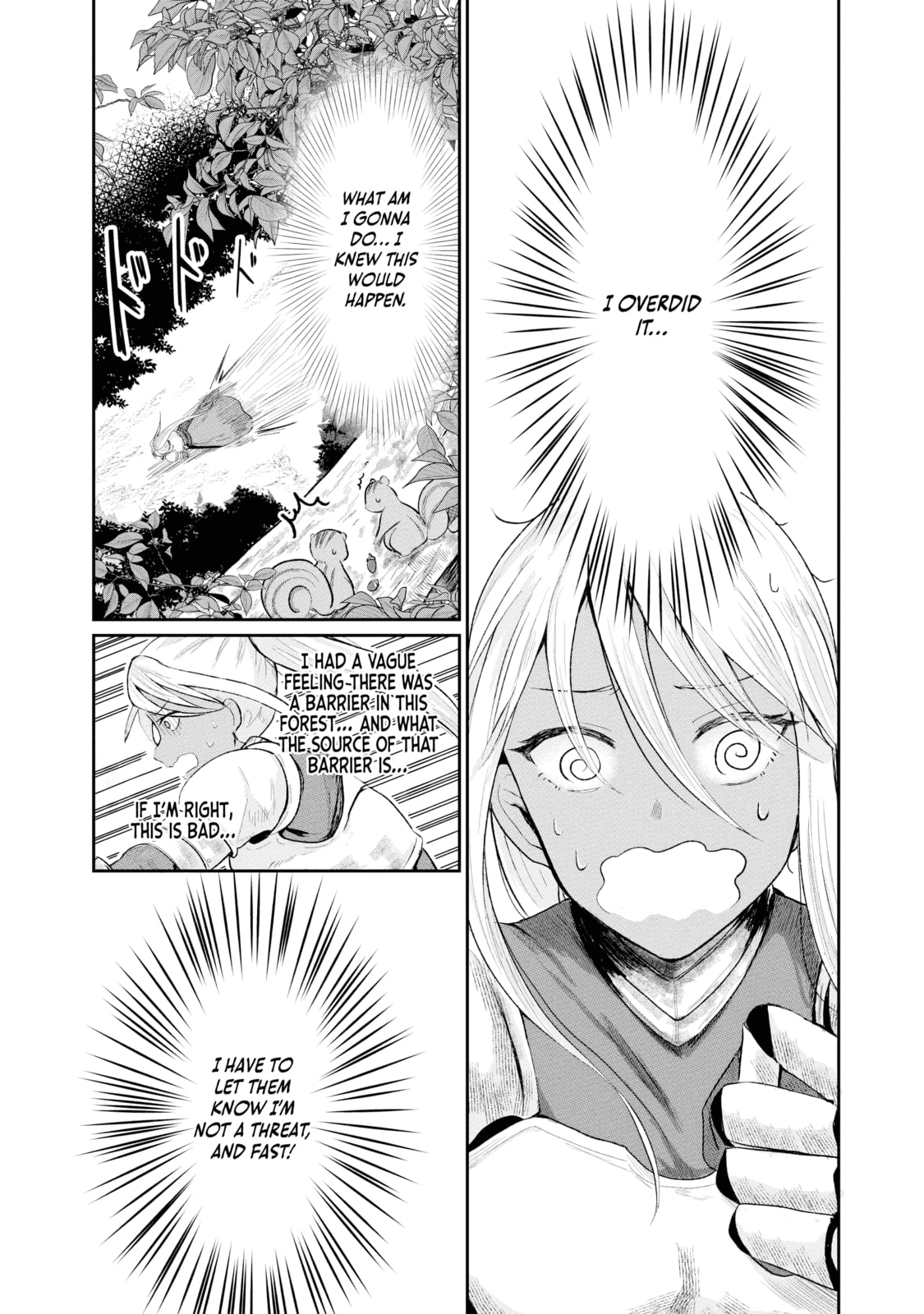 "Sono Hen no Kusa demo Kuttoke" to Tsuihou Sareta Munou Skill [Shokubutsugui] Mochi Tenseisha, Elf no Sato de Maboroshi no Shokubutsu o Tabete Musou Suru Chapter 5 page 7 - 